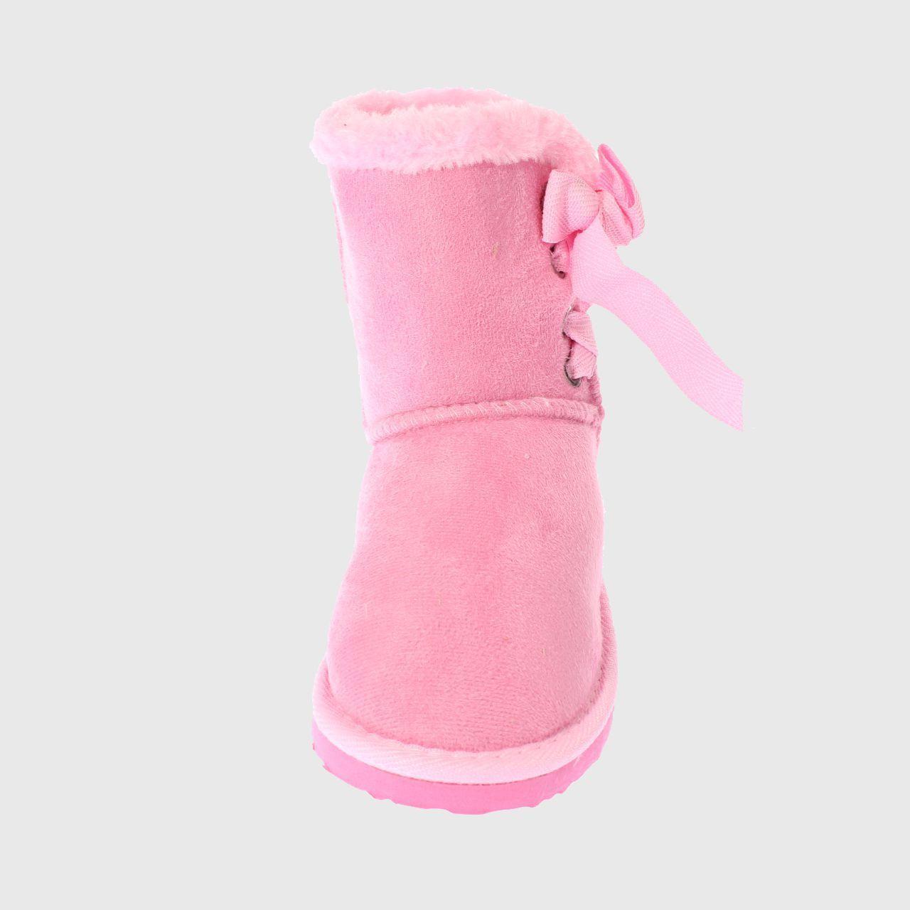 Bota invierno Rosado Vía franca Niña-2