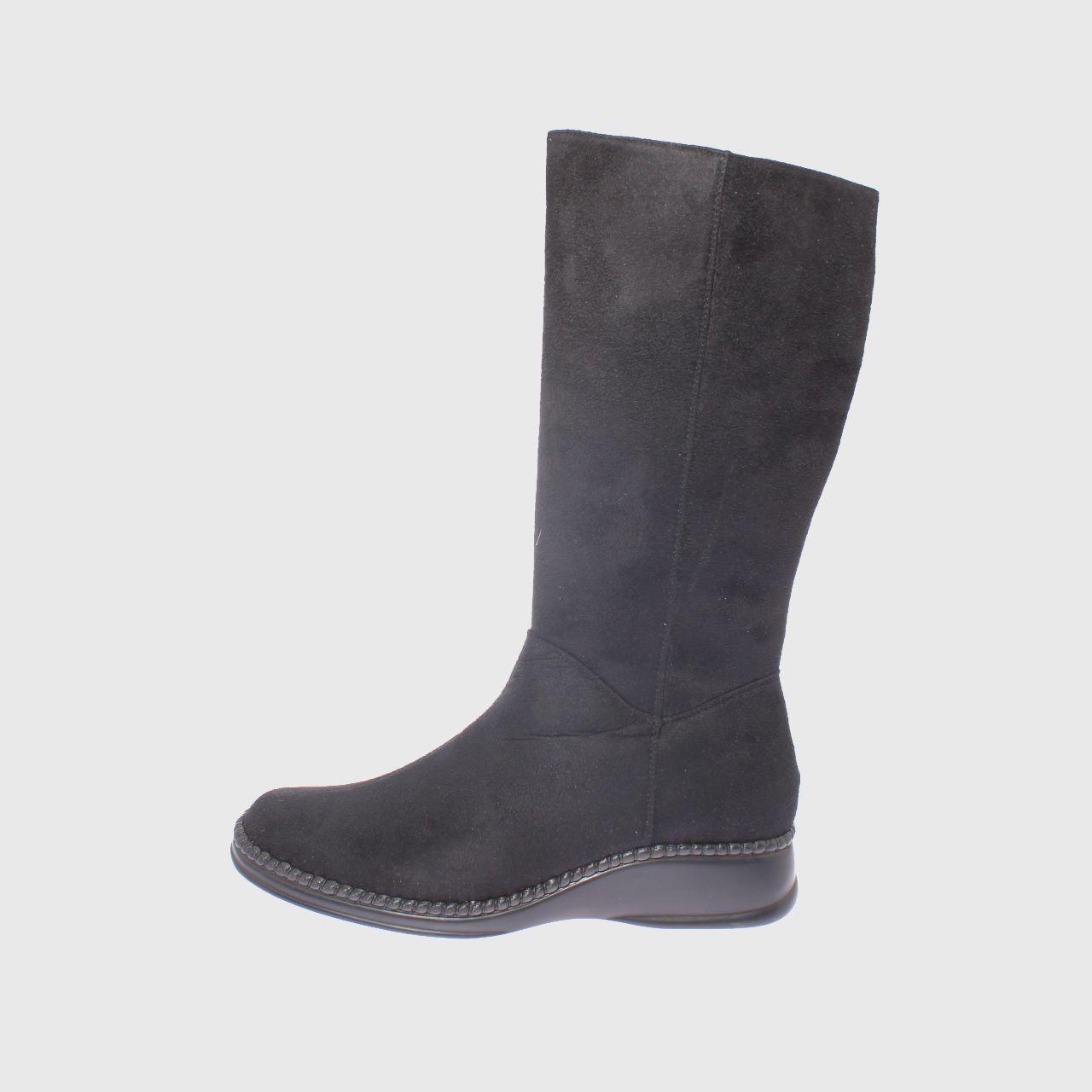 Bota Diamon Negro Vía Franca Mujer-1