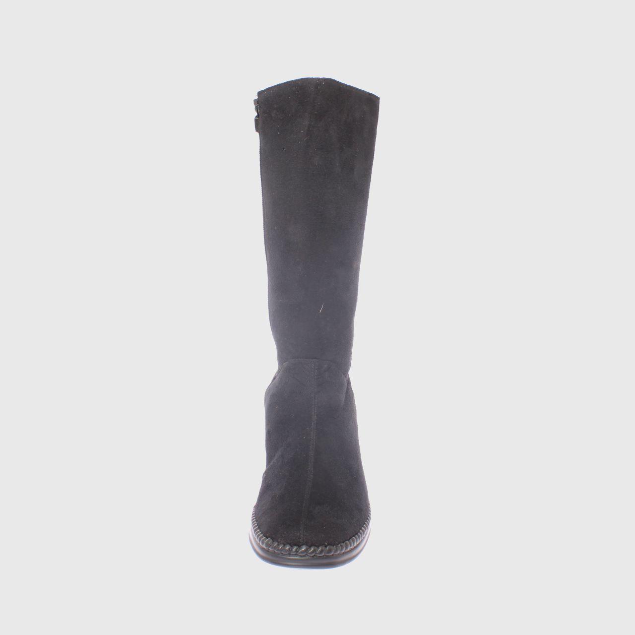 Bota Diamon Negro Vía Franca Mujer-2