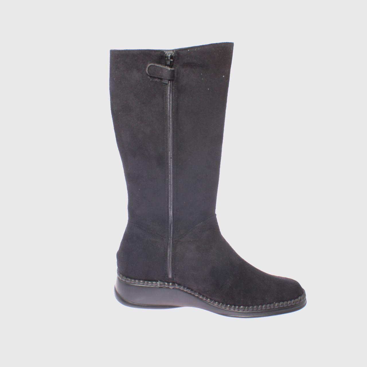Bota Diamon Negro Vía Franca Mujer-3