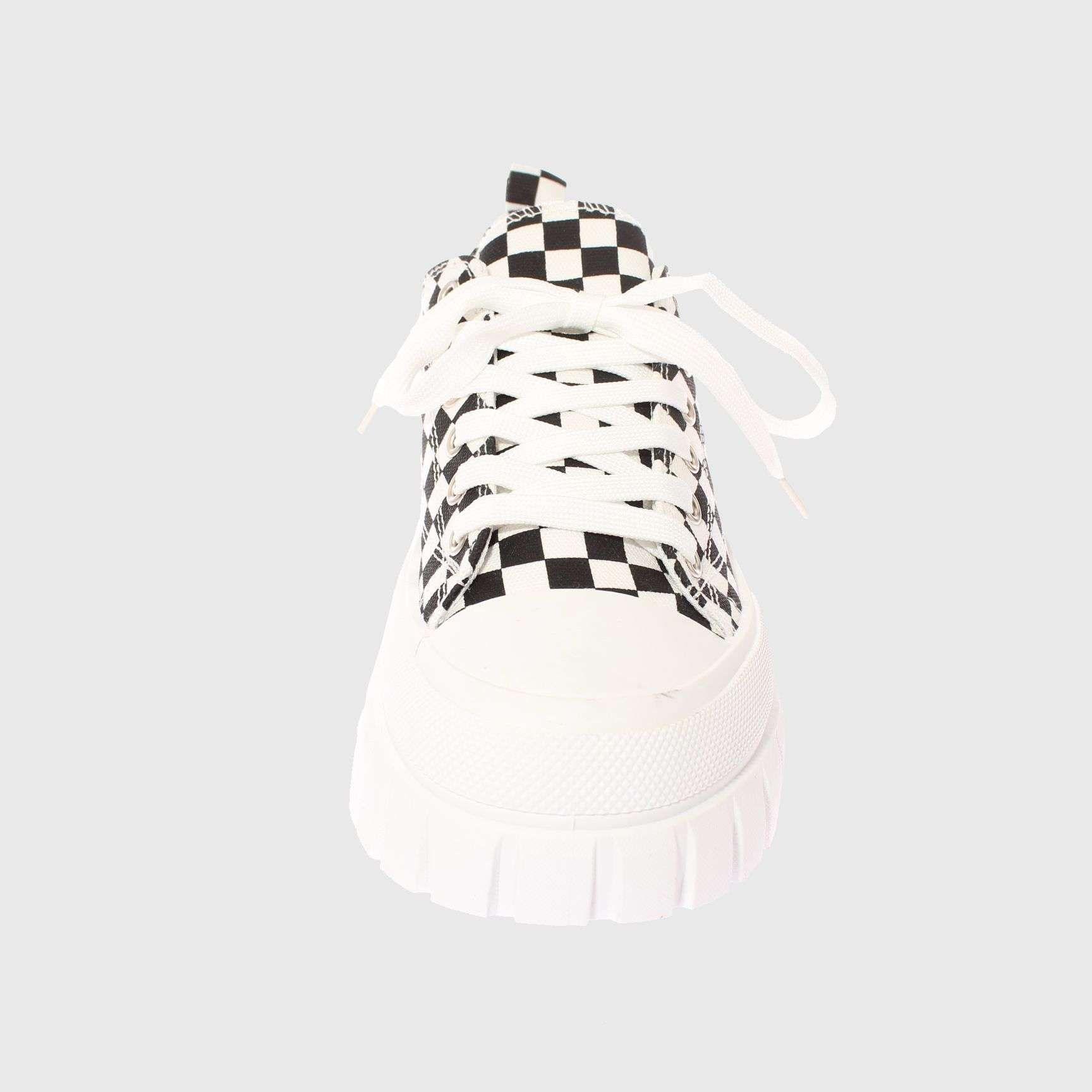Zapatilla Lona Negro Vía Franca Mujer-2
