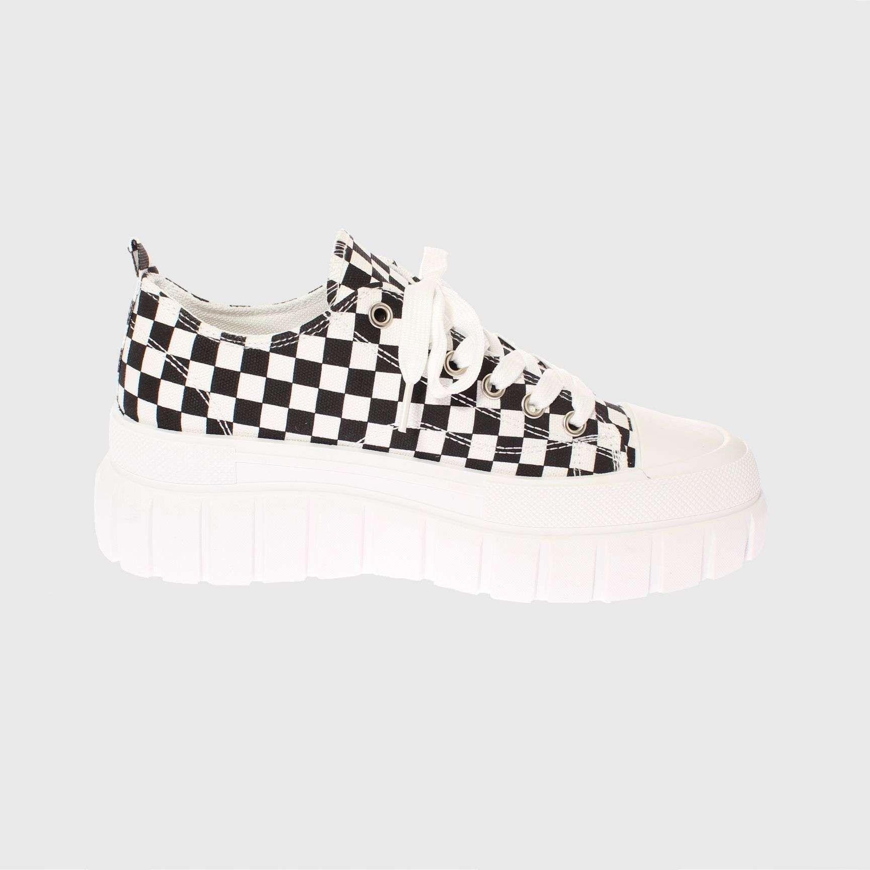 Zapatilla Lona Negro Vía Franca Mujer-3