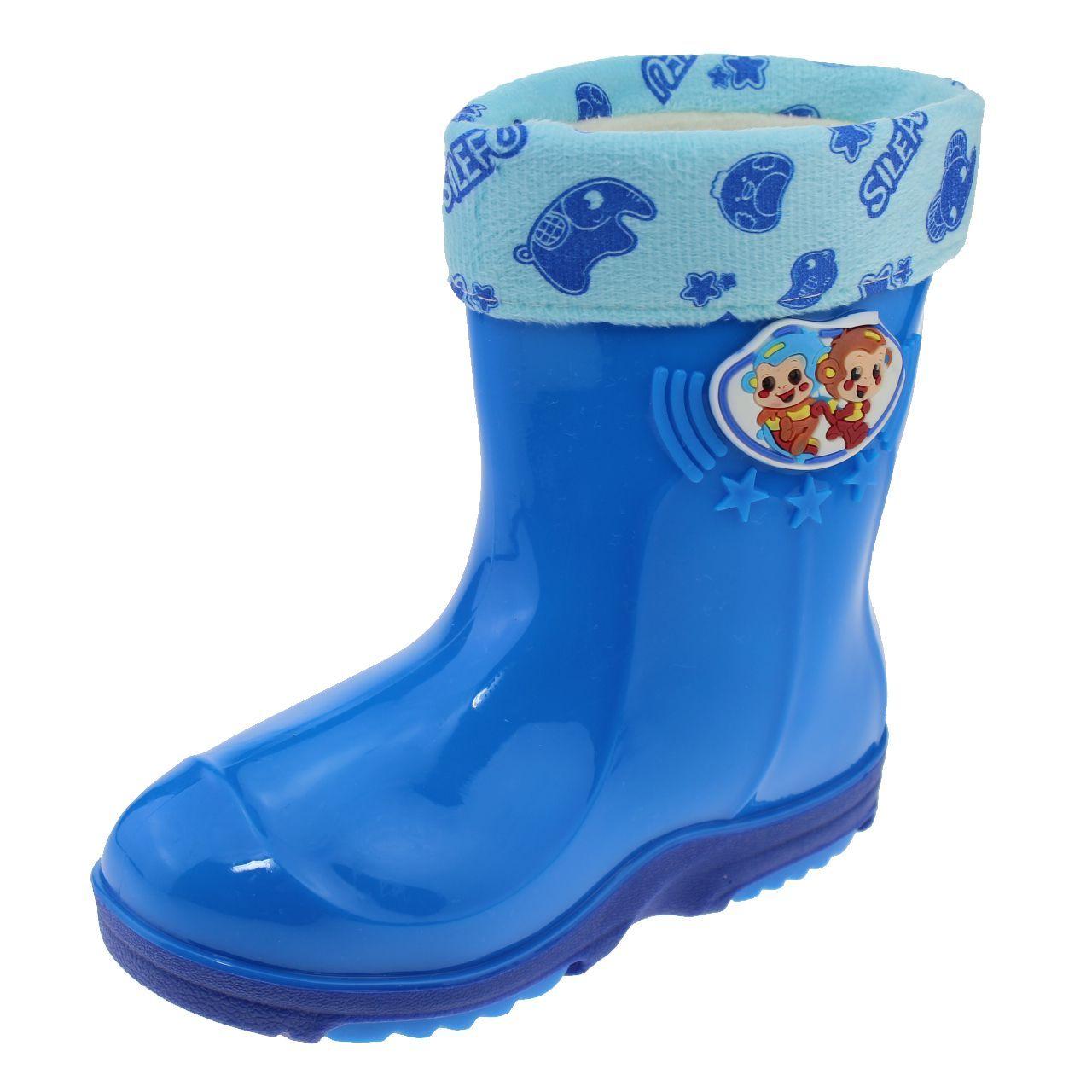 Bota LluVía Azul Vía Franca Niña-0
