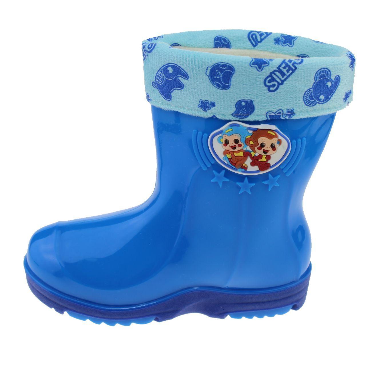 Bota LluVía Azul Vía Franca Niña-1