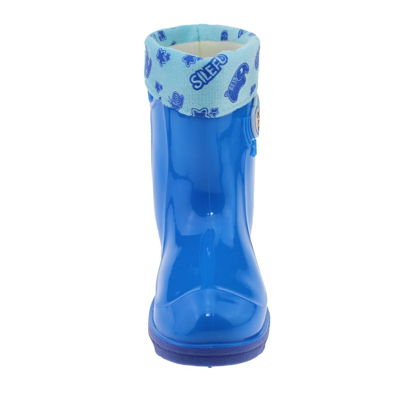 Bota LluVía Azul Vía Franca Niña-2