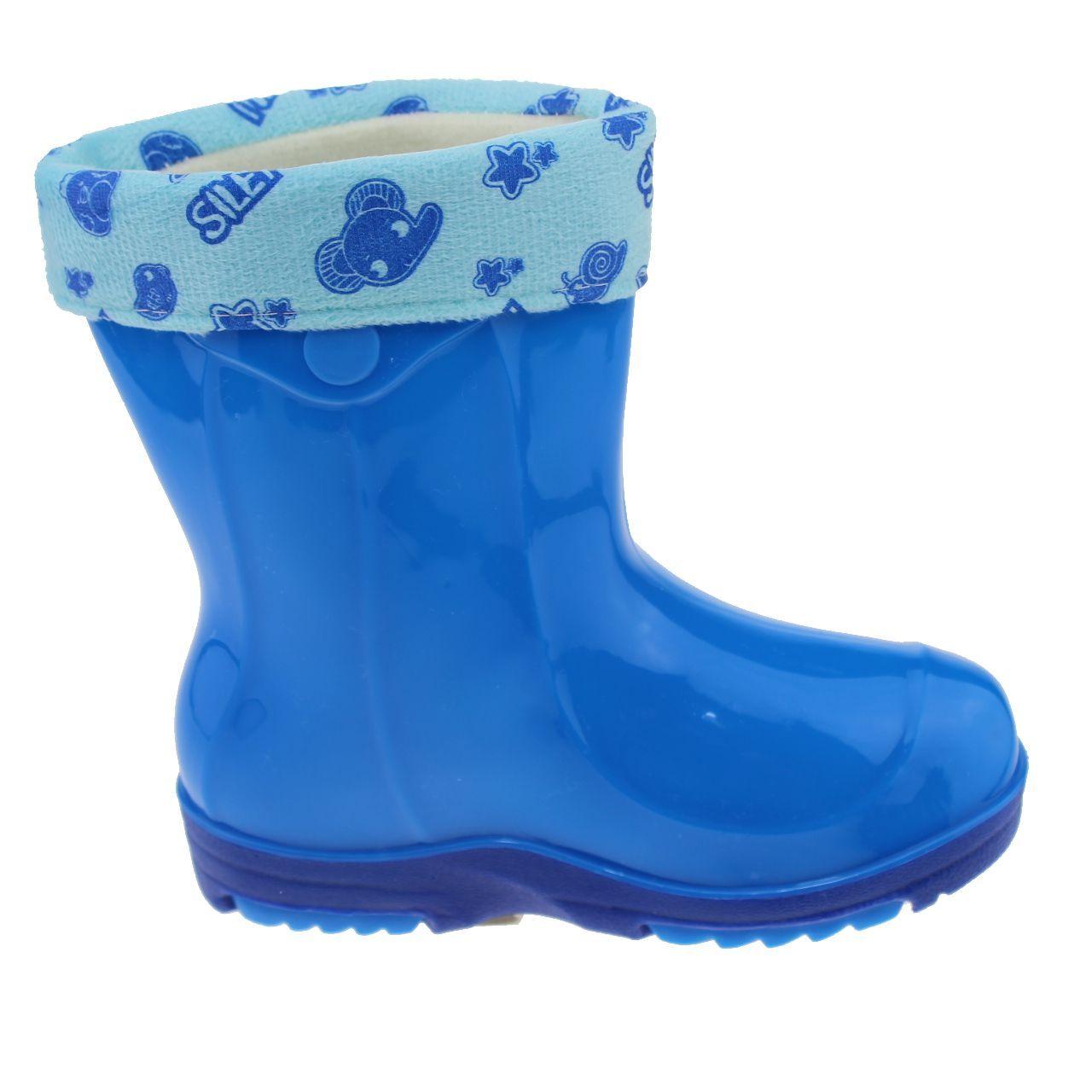 Bota LluVía Azul Vía Franca Niña-3