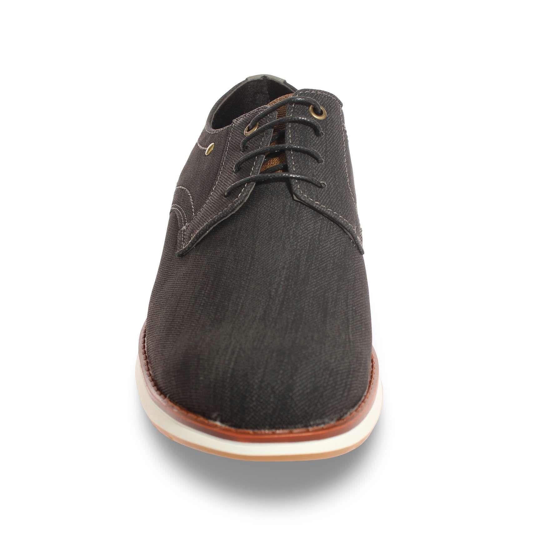 Zapato Negro Vía Franca Hombre Art: 81611BLACK-2