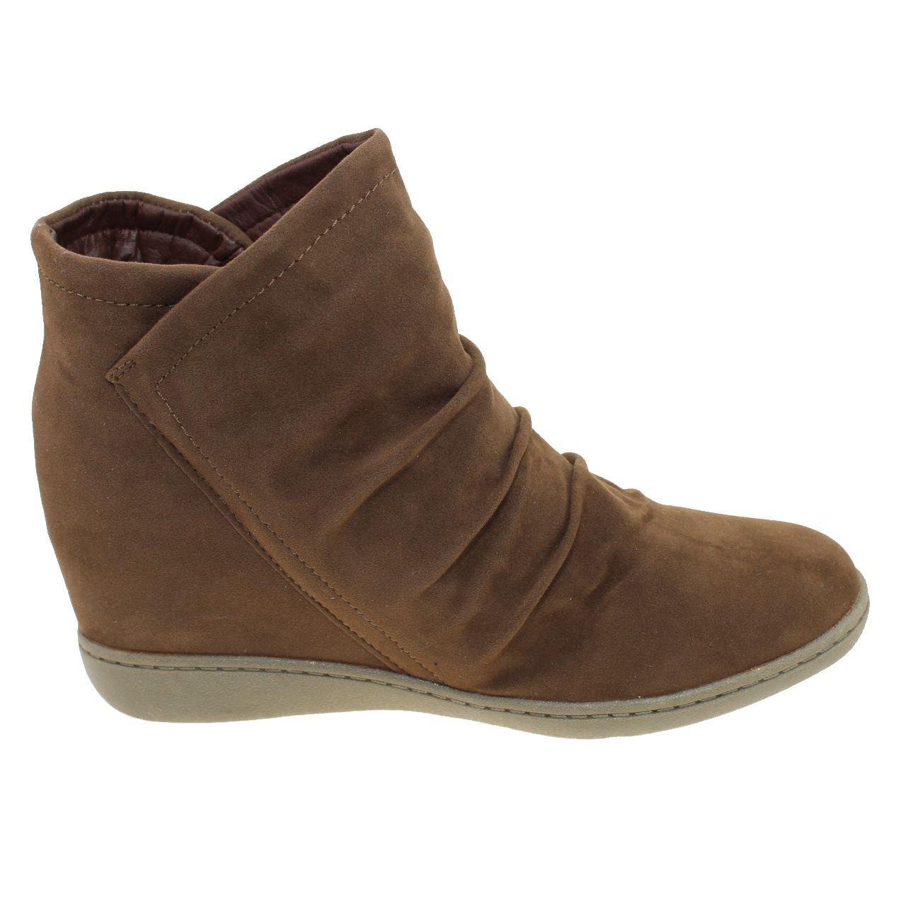 Botín Terraplén Taupe Vía Franca Mujer-3