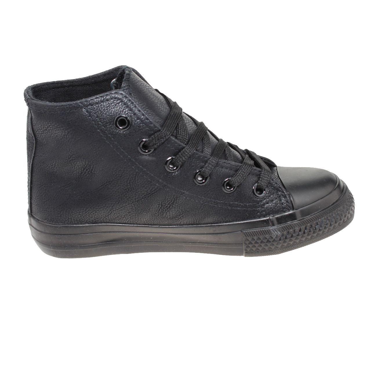 Zapato Colegio Negro Vía Franca Niño-1