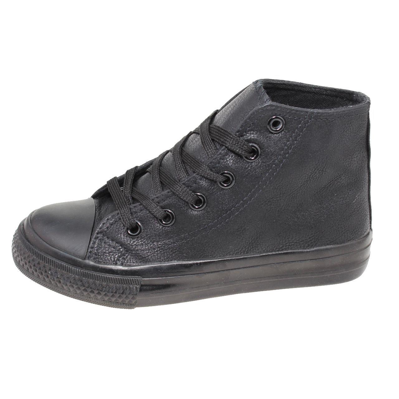 Zapato Colegio Negro Vía Franca Niño-2