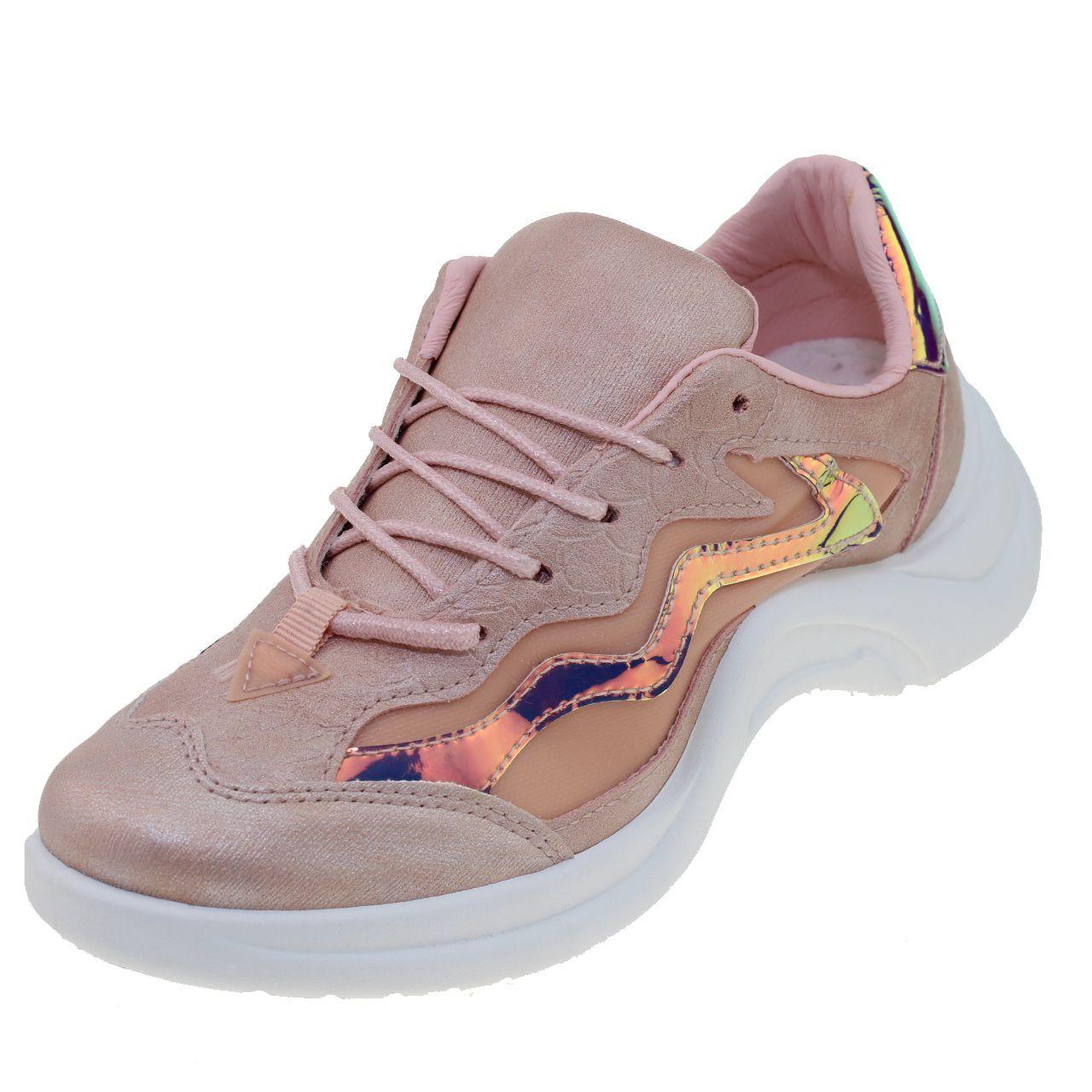 Zapatilla Rosado Vía Franca Mujer-0