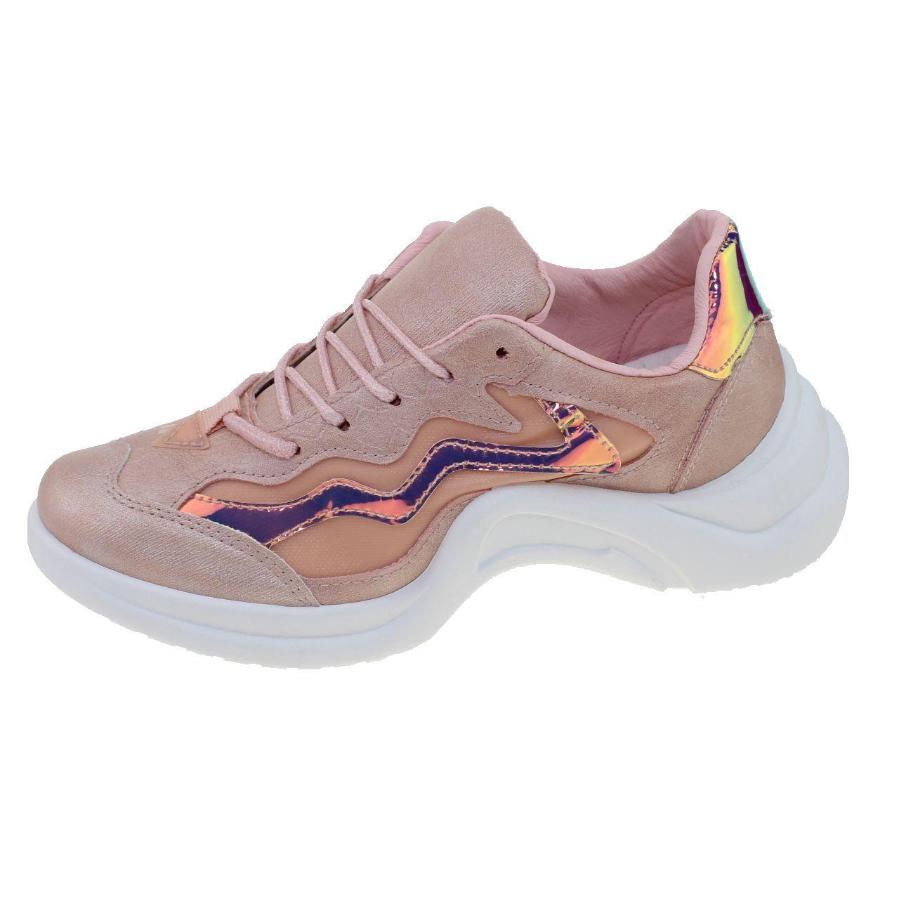 Zapatilla Rosado Vía Franca Mujer-3