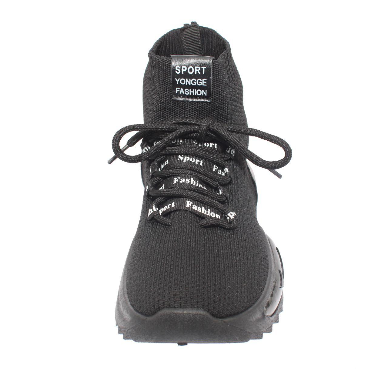 Zapatilla Caña Negro Vía Franca Hombre-1