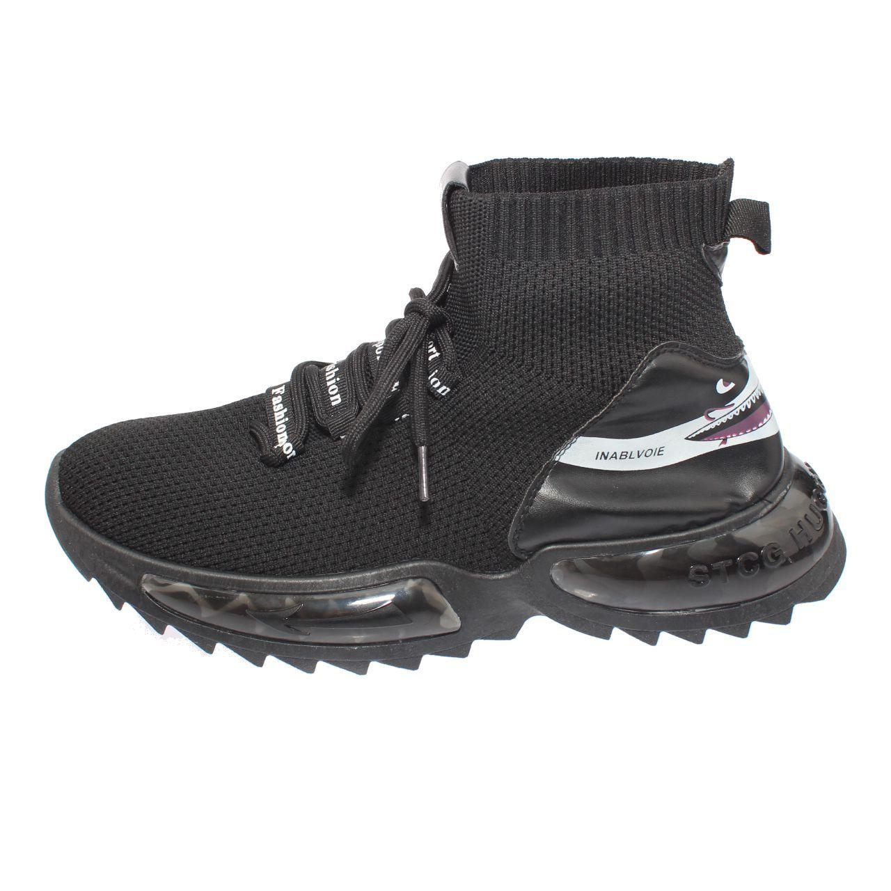 Zapatilla Caña Negro Vía Franca Hombre-3