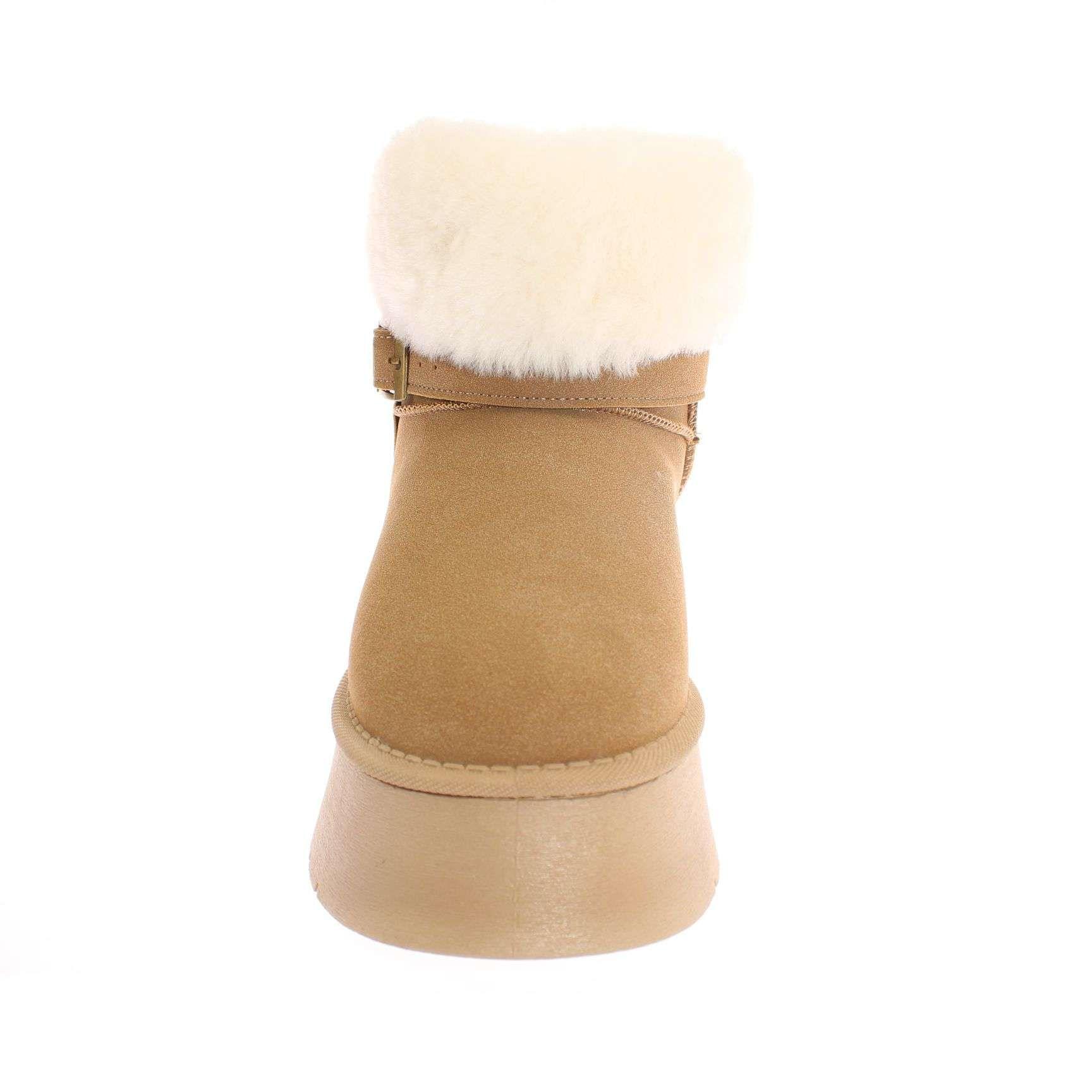 Botín invernal Beige Vía Franca Mujer Art: 5S502B1816BHBEIGE-2