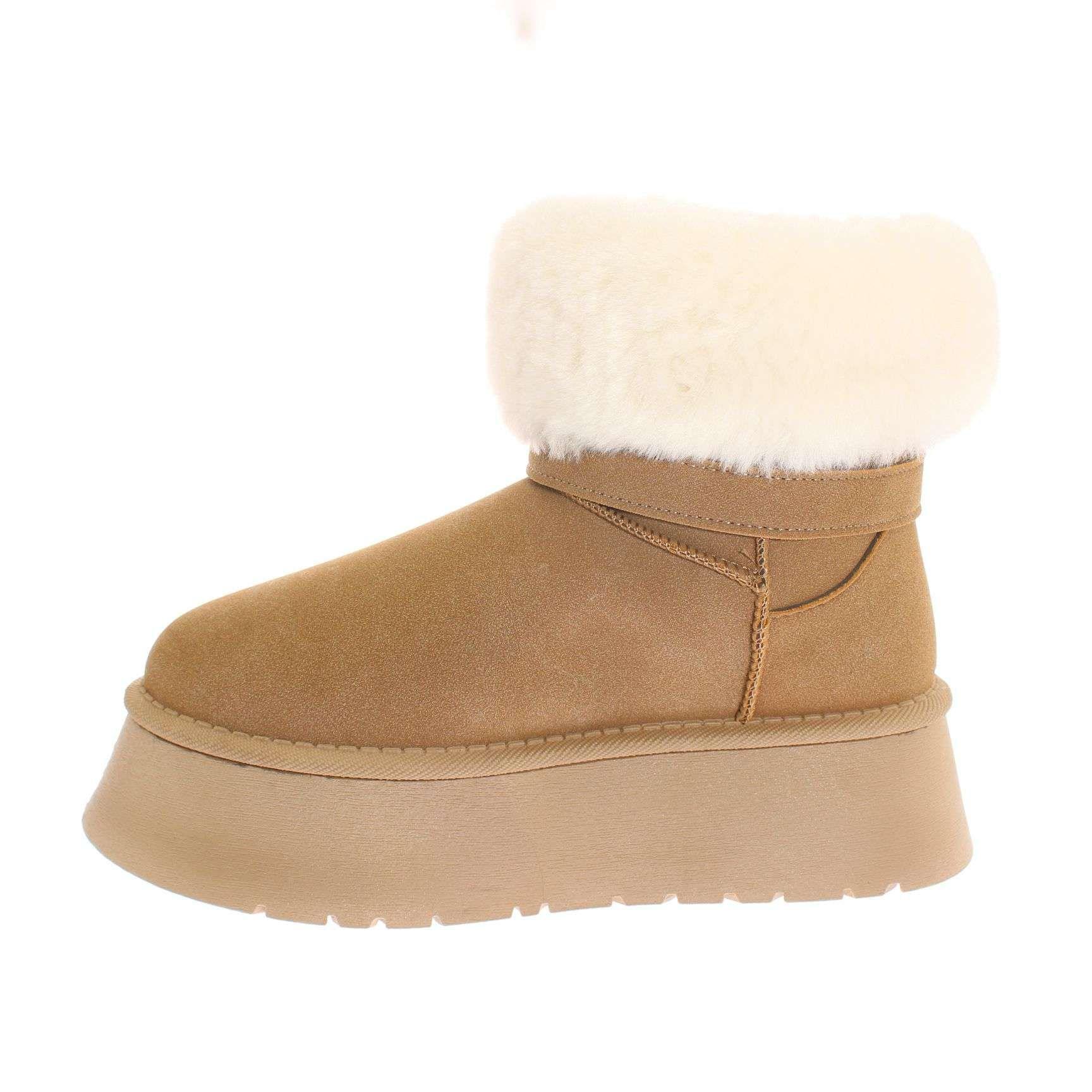 Botín invernal Beige Vía Franca Mujer Art: 5S502B1816BHBEIGE-3
