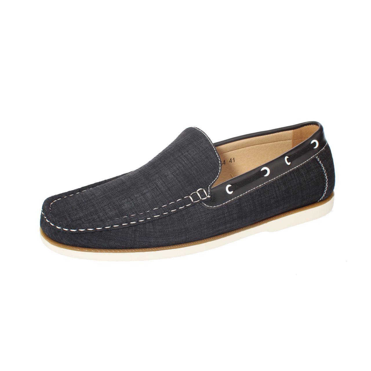 Mocasín Negro Vía Franca Hombre-0