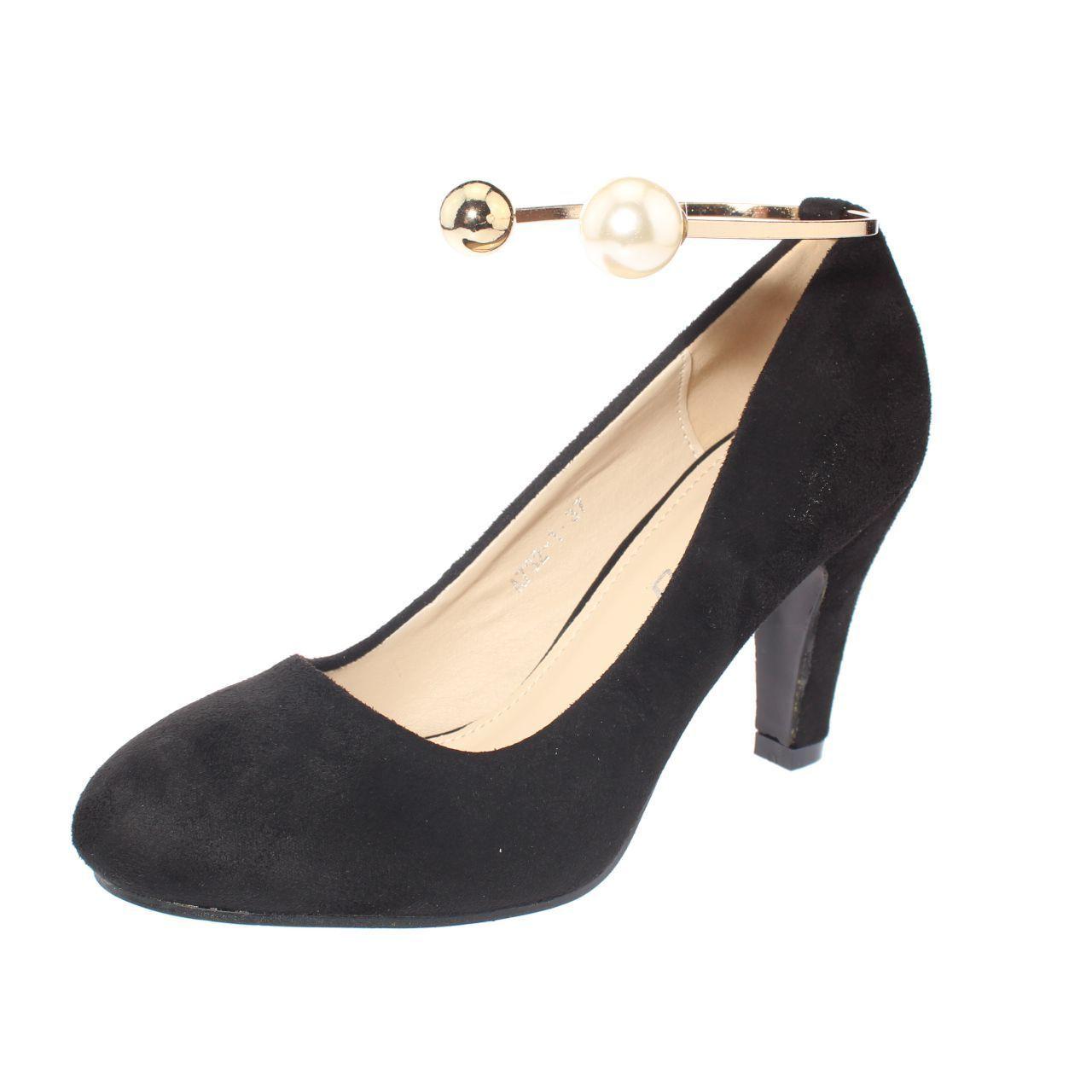 Zapato vestir Negro Vía Franca Mujer-0