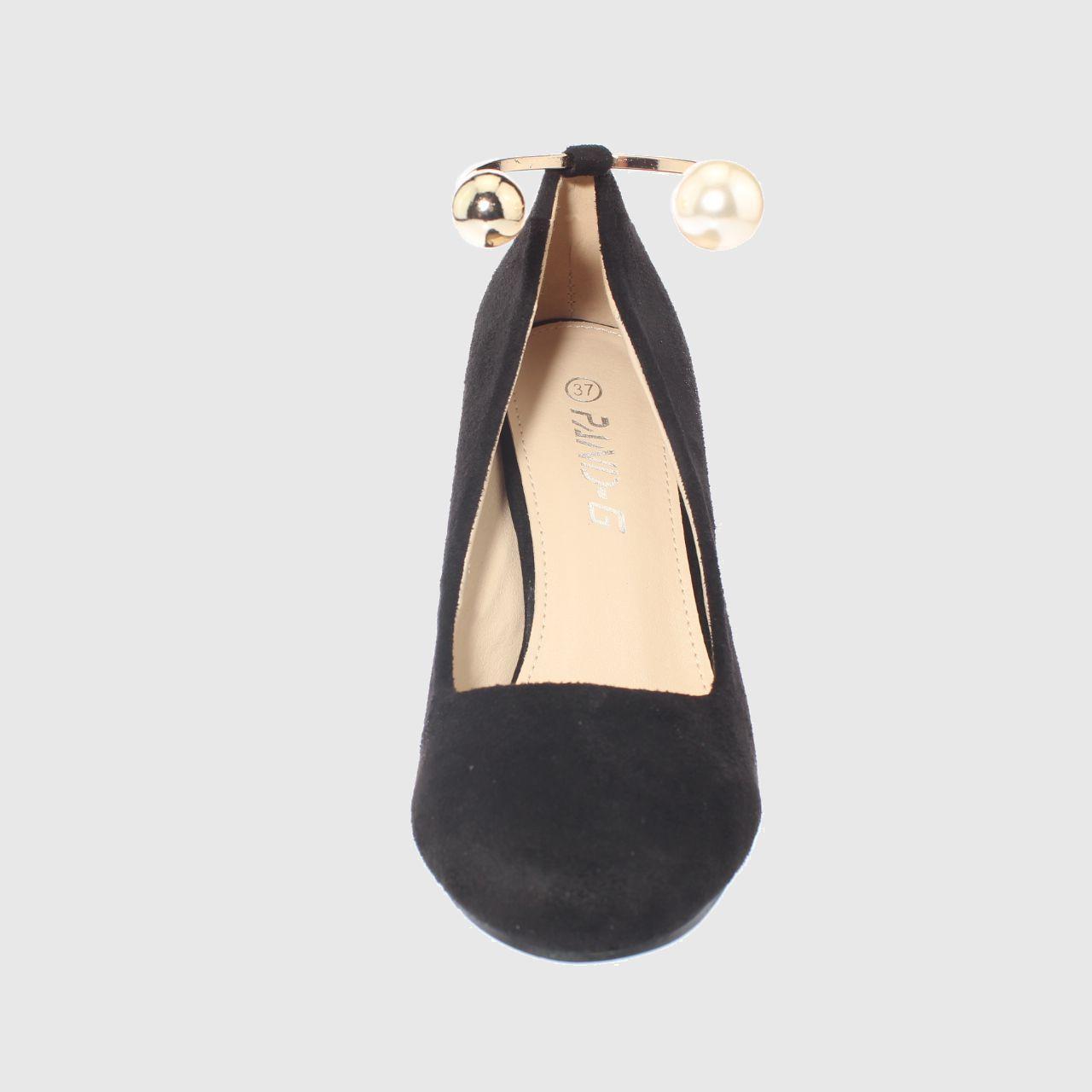 Zapato vestir Negro Vía Franca Mujer-2