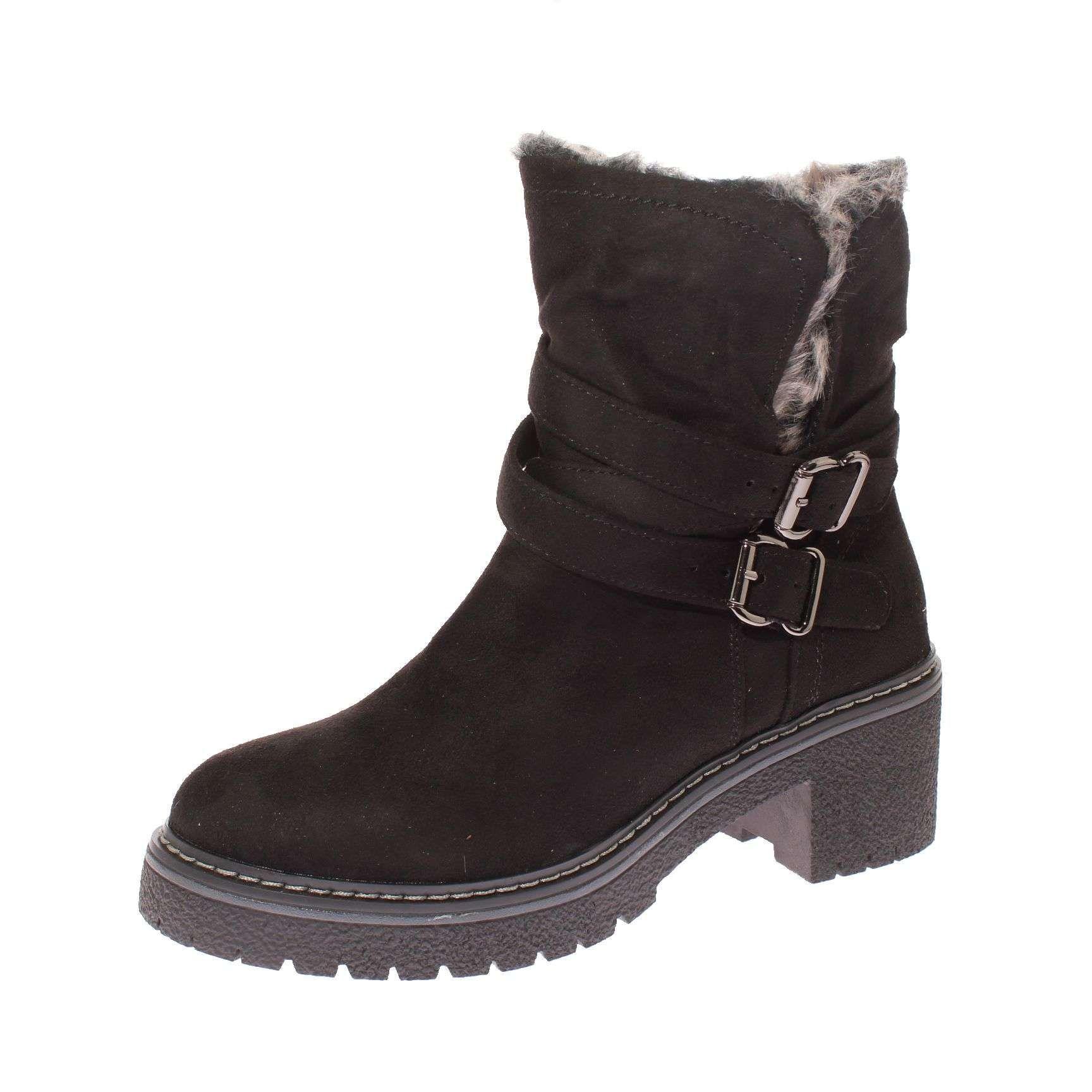 Bota Negro Vía Franca Mujer Art: 5W22AH031BLACK-0