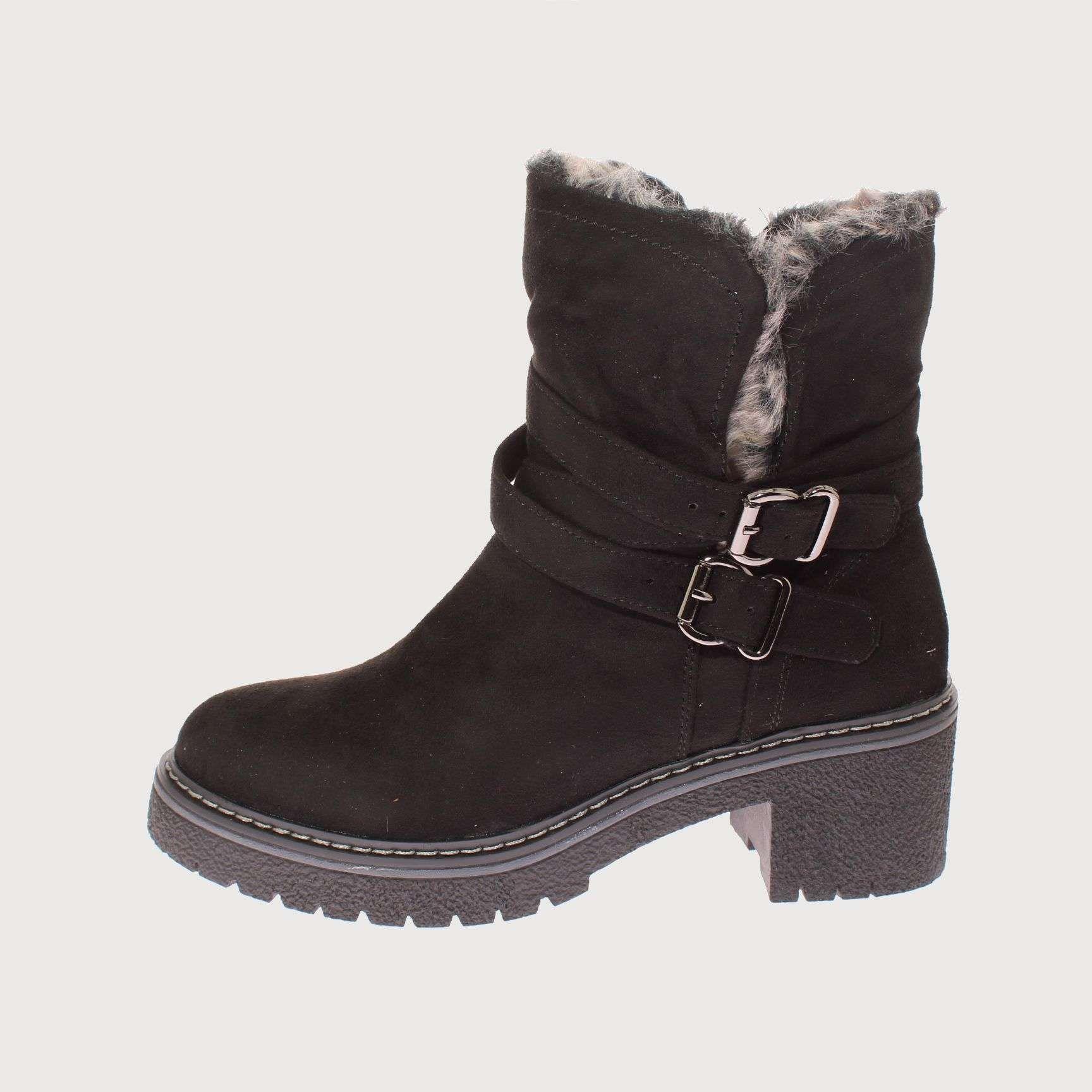 Bota Negro Vía Franca Mujer Art: 5W22AH031BLACK-1