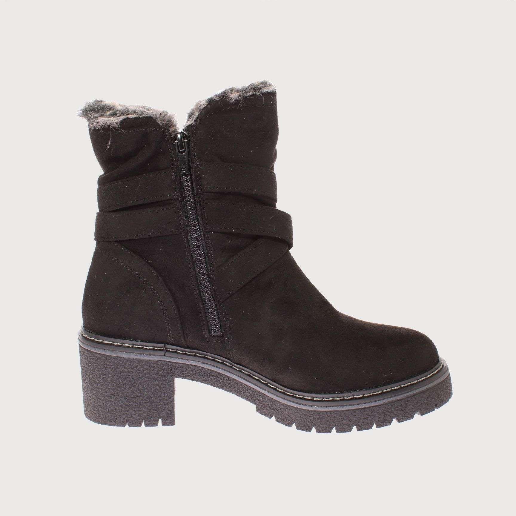 Bota Negro Vía Franca Mujer Art: 5W22AH031BLACK-3