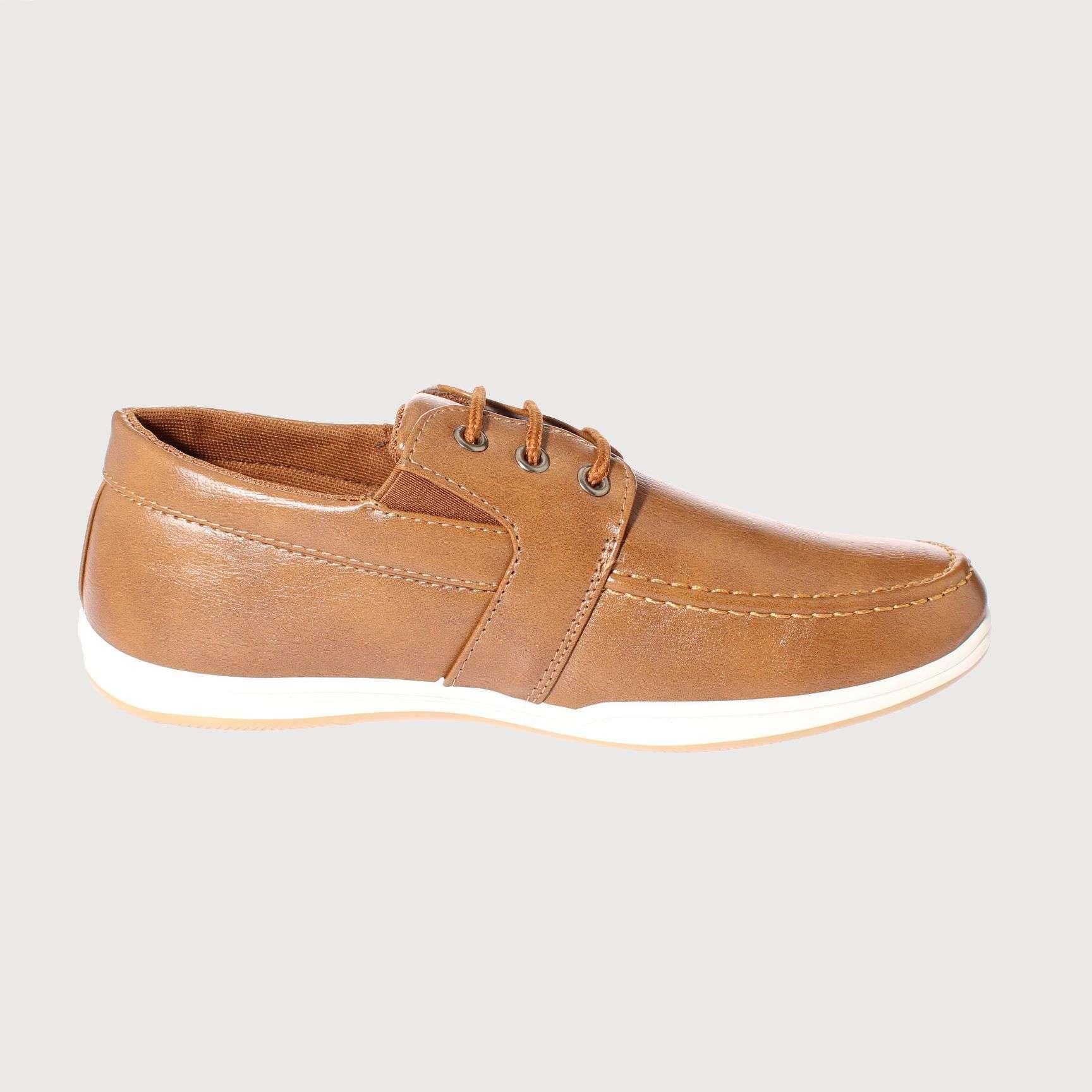 Zapato Café Claro Vía Franca Hombre Art: 81A88164CAMEL-3