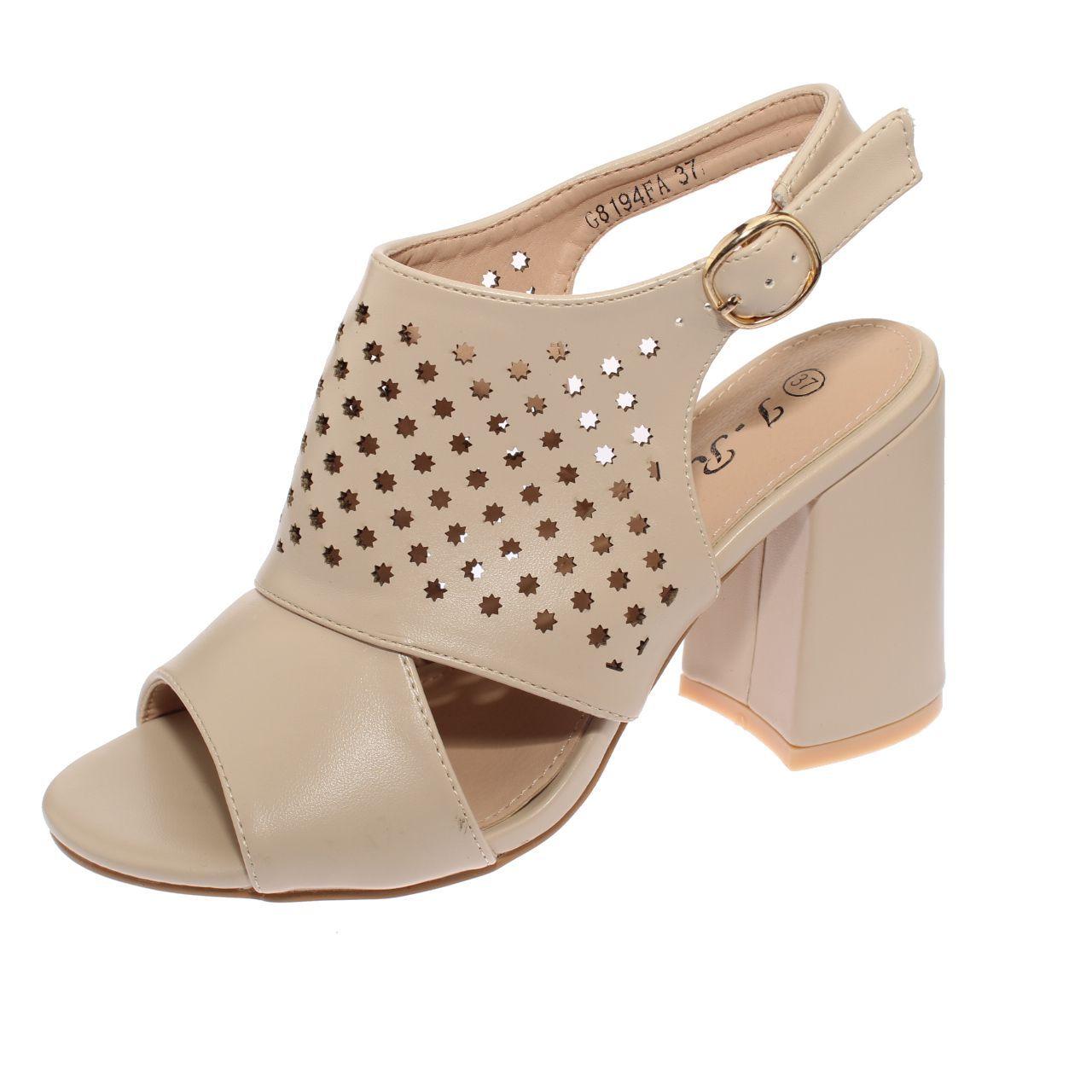 Sandalia Beige Vía Franca Mujer Art: 5G8194BEICHS-0