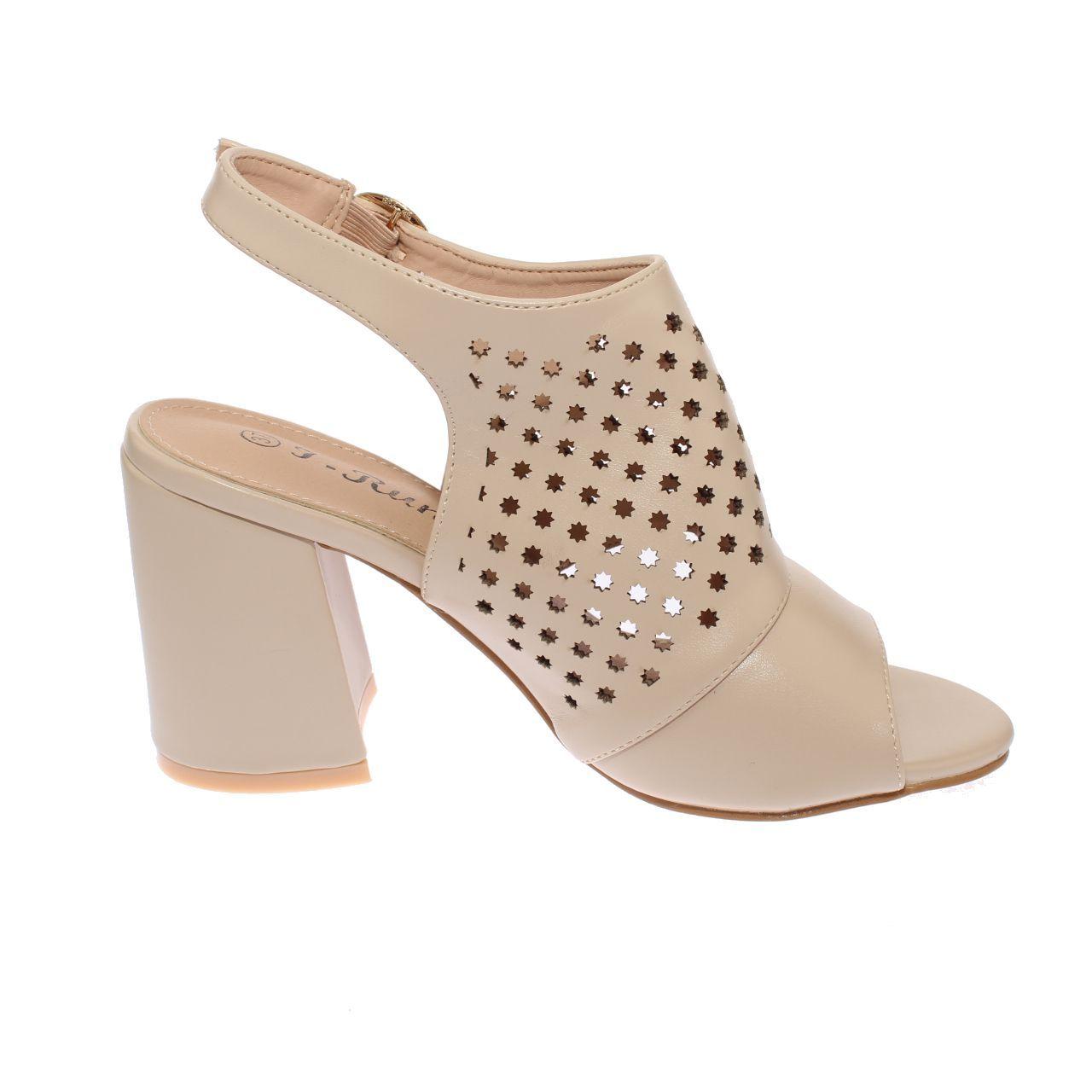 Sandalia Beige Vía Franca Mujer Art: 5G8194BEICHS-3