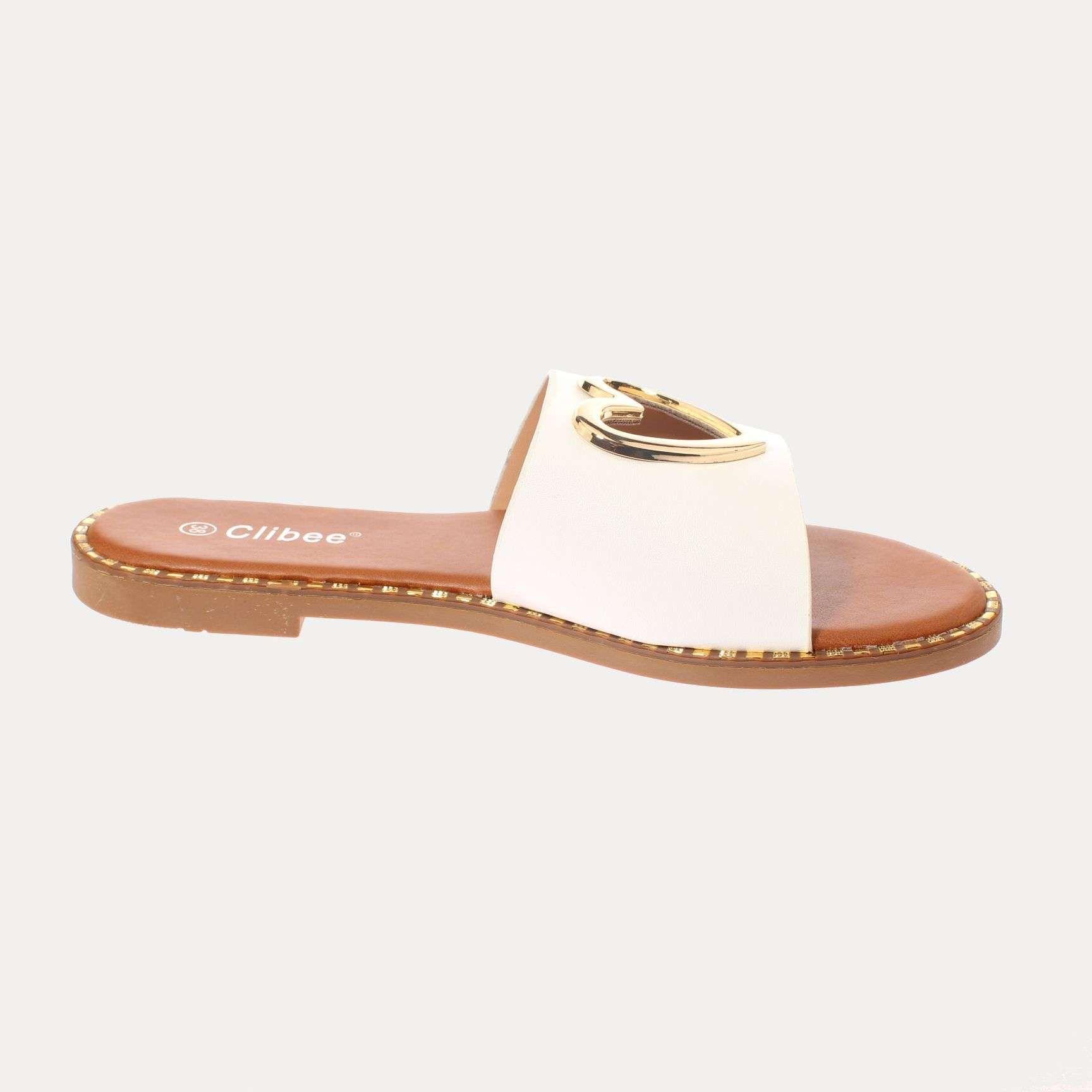 Sandalia Blanco Vía Franca Mujer Art: 5KD70WHITE-3