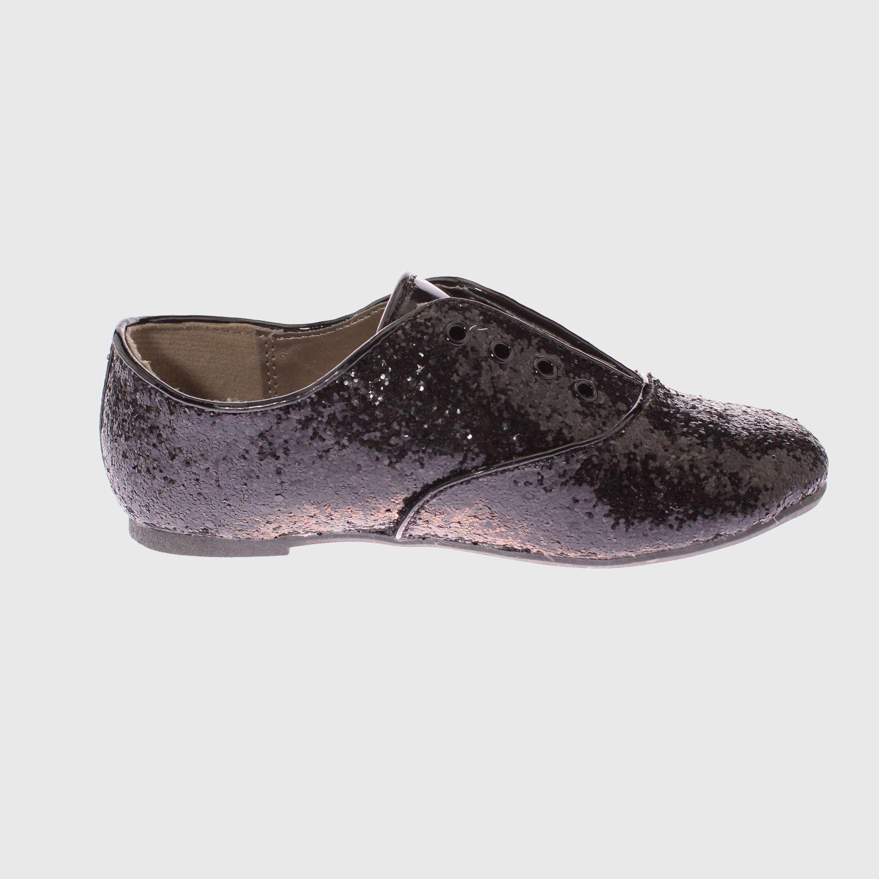 Zapato Vestir Negro Vía Franca Niño-3