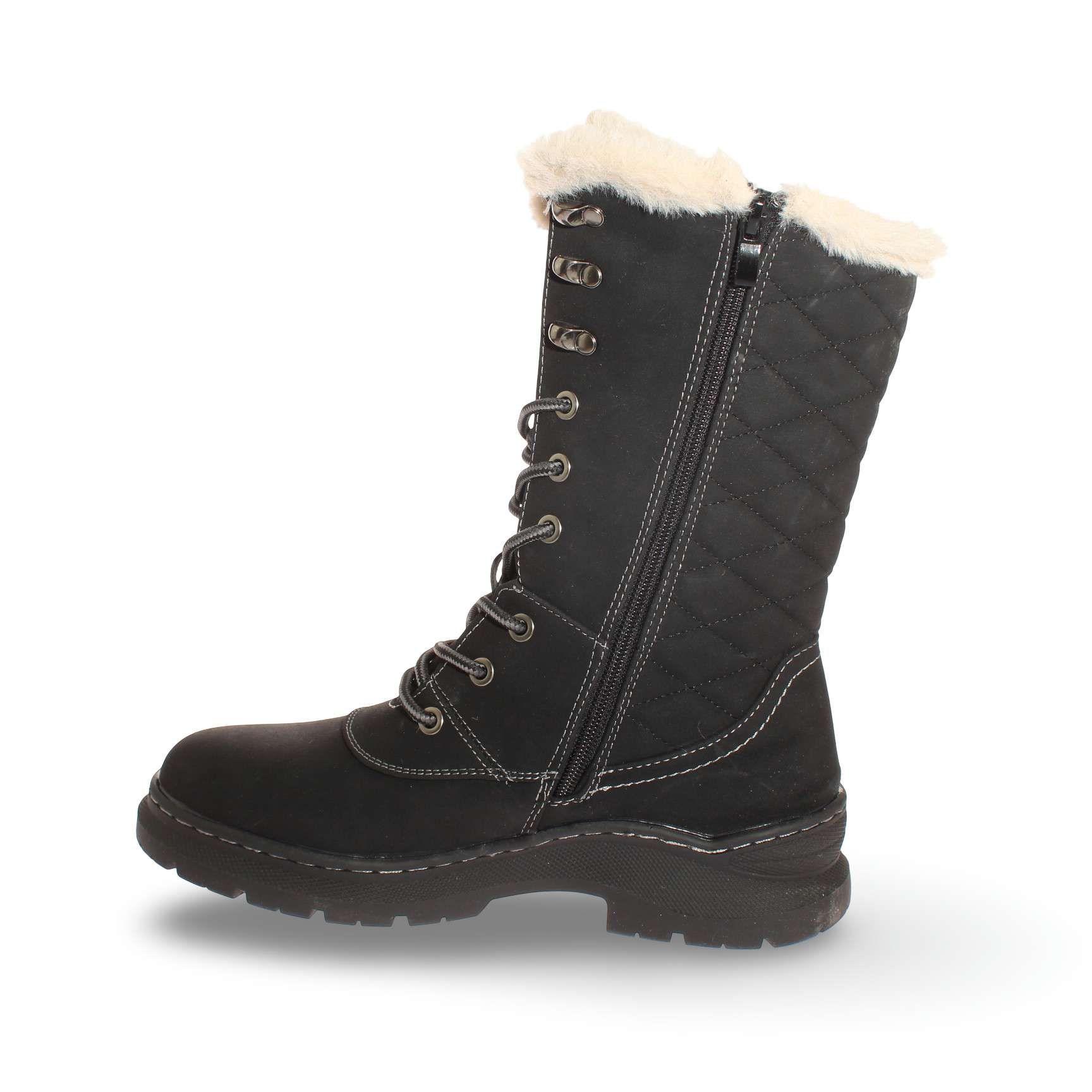 Botín Acolchado Negro Vía Franca Mujer Art: 5S03B0206BLACK-3