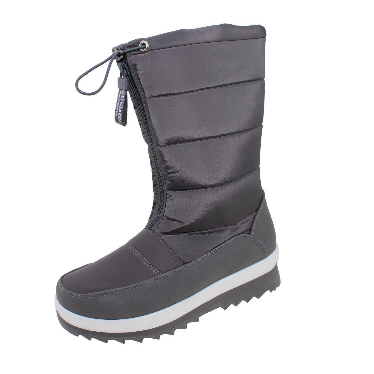 Bota Chiporro Gris Vía Franca Mujer-0