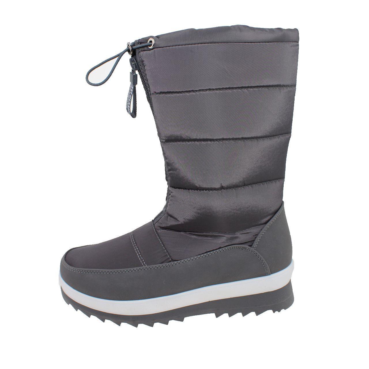 Bota Chiporro Gris Vía Franca Mujer-2