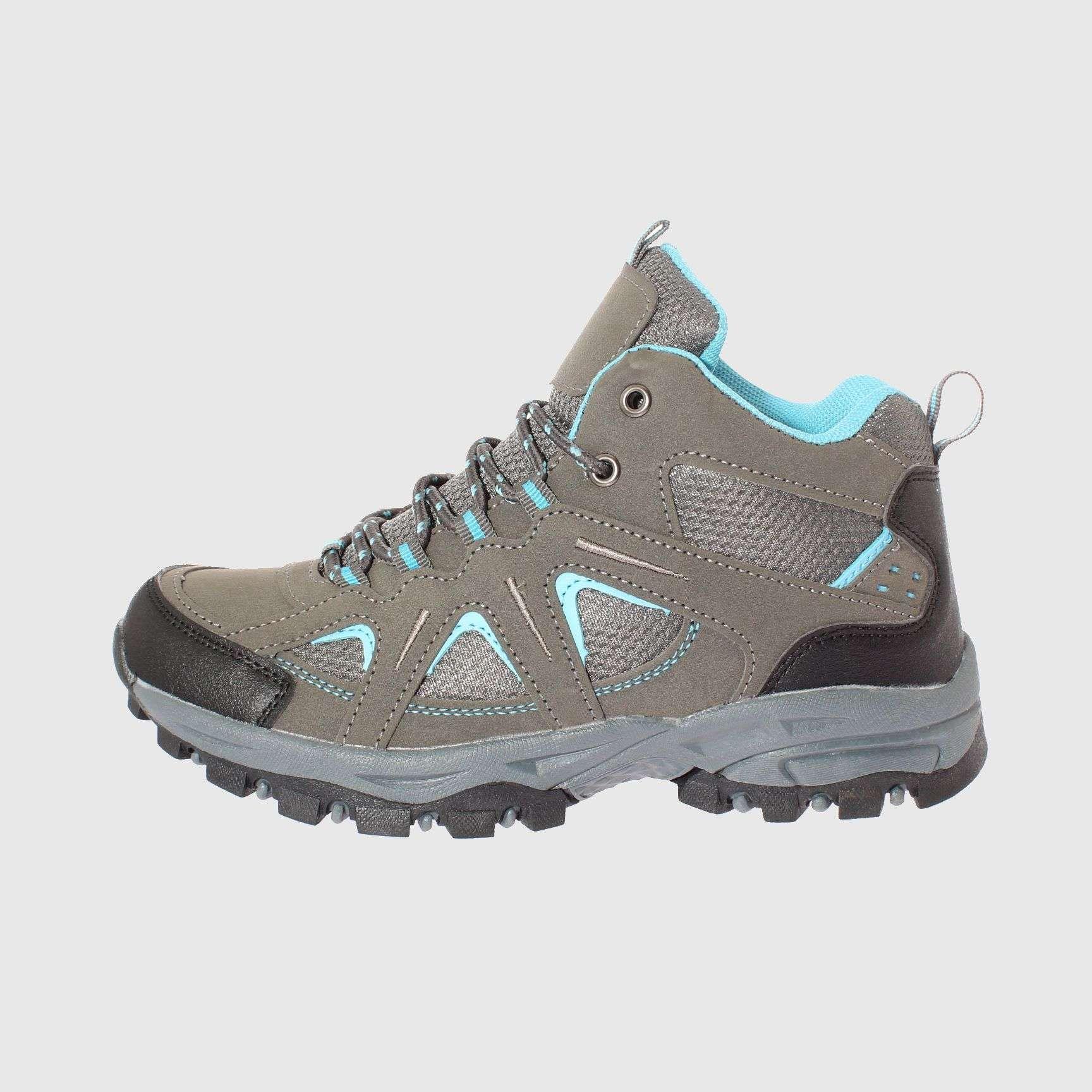 Zapatilla Outdoor Gris/Azul Vía Franca Mujer-3
