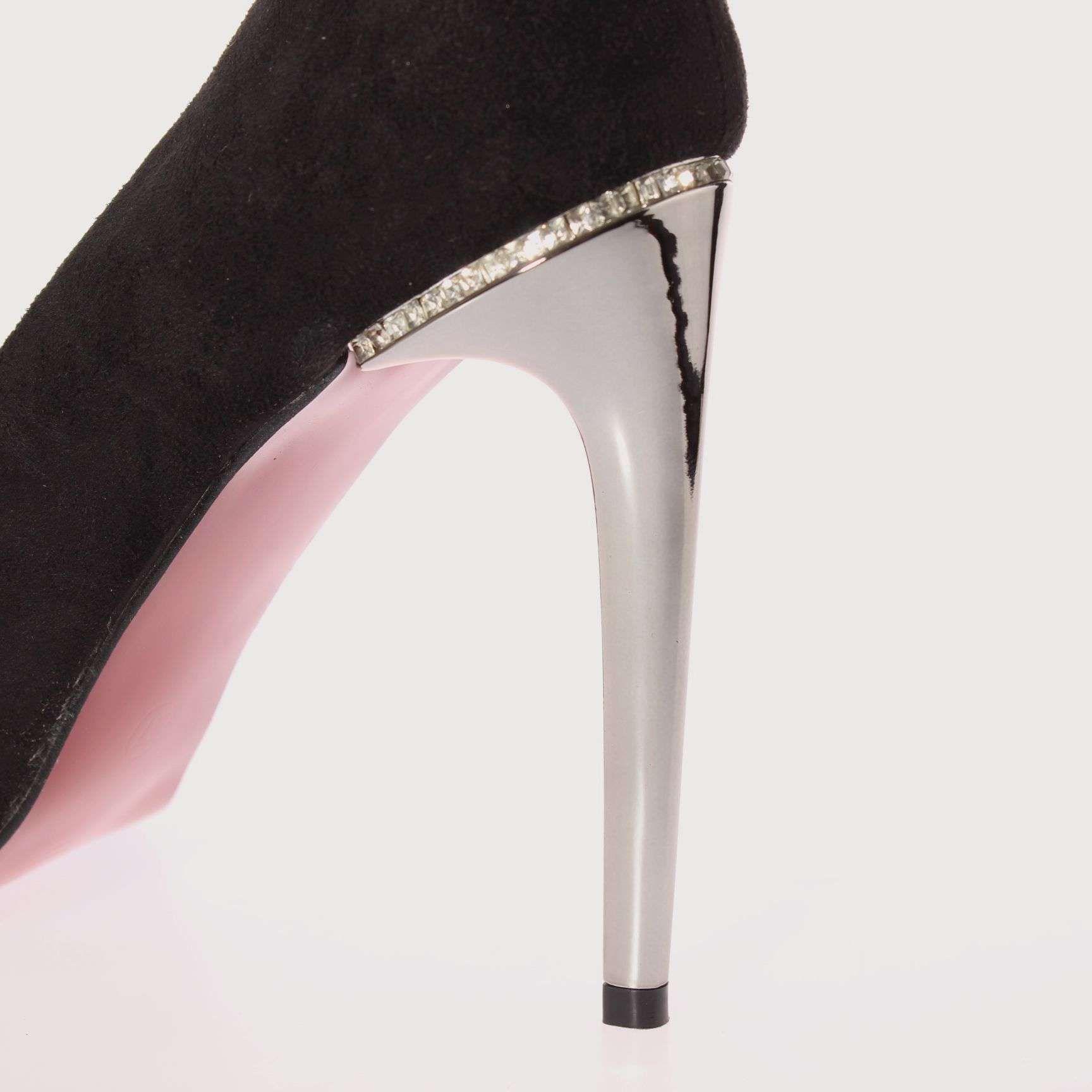 Zapato Fiesta Negro Vía Franca Mujer Art: 5YJ0311BLACK-5