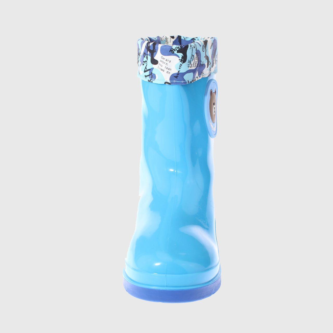 Bota LluVía Azul Cielo Vía franca Niña-2