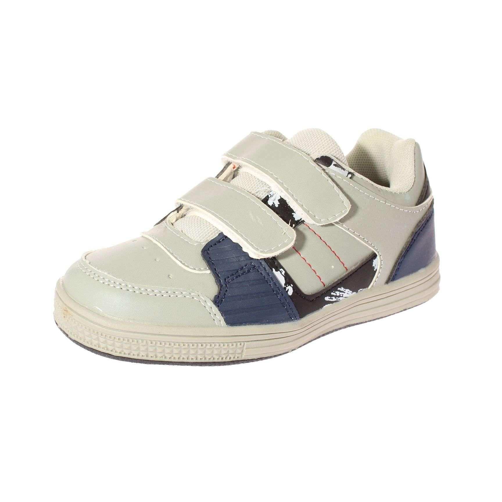 Zapatilla Gris Vía Franca Niño Art: 3DX1019GREYDNAVY-0