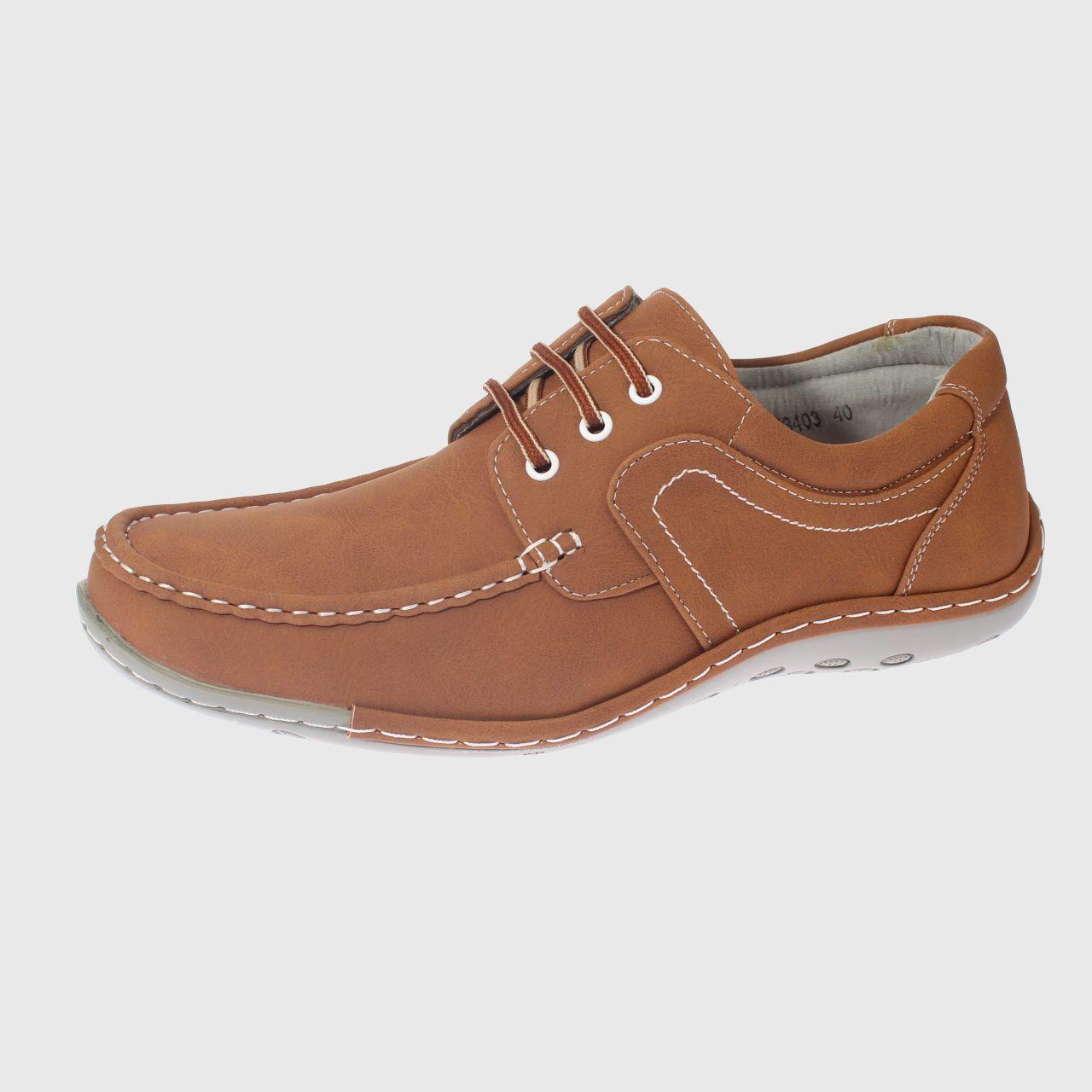 Zapato casual Camel Vía franca Hombre-4