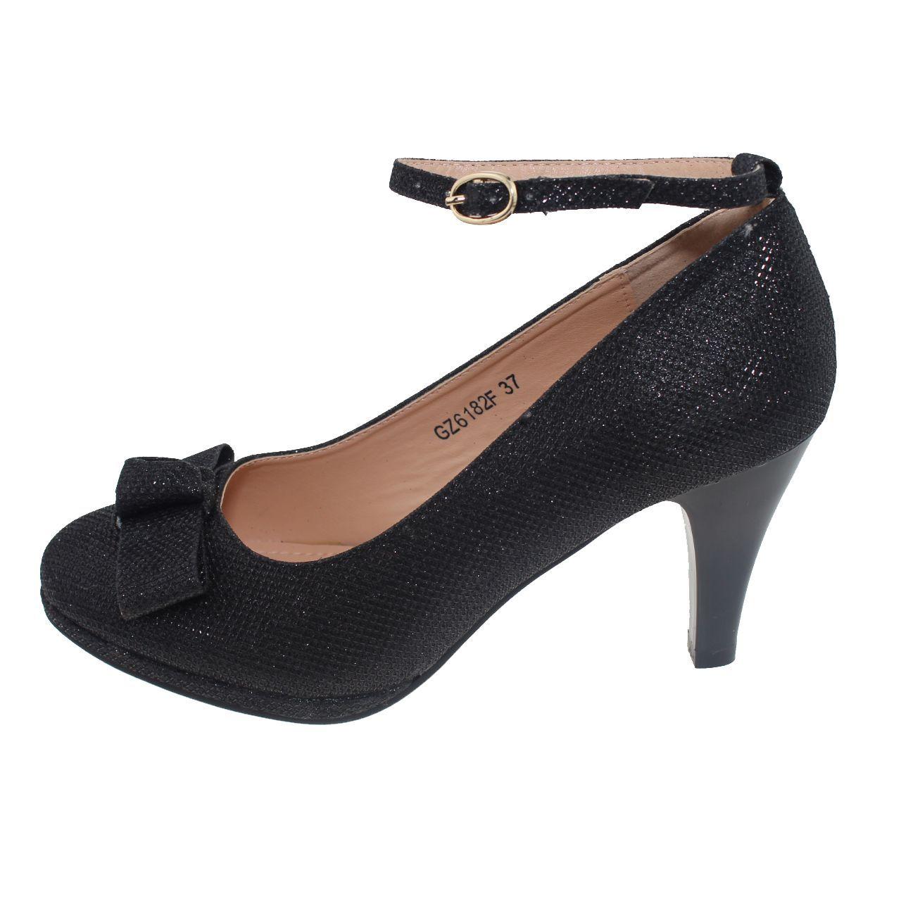 Zapato Negro Vía Franca Mujer-1