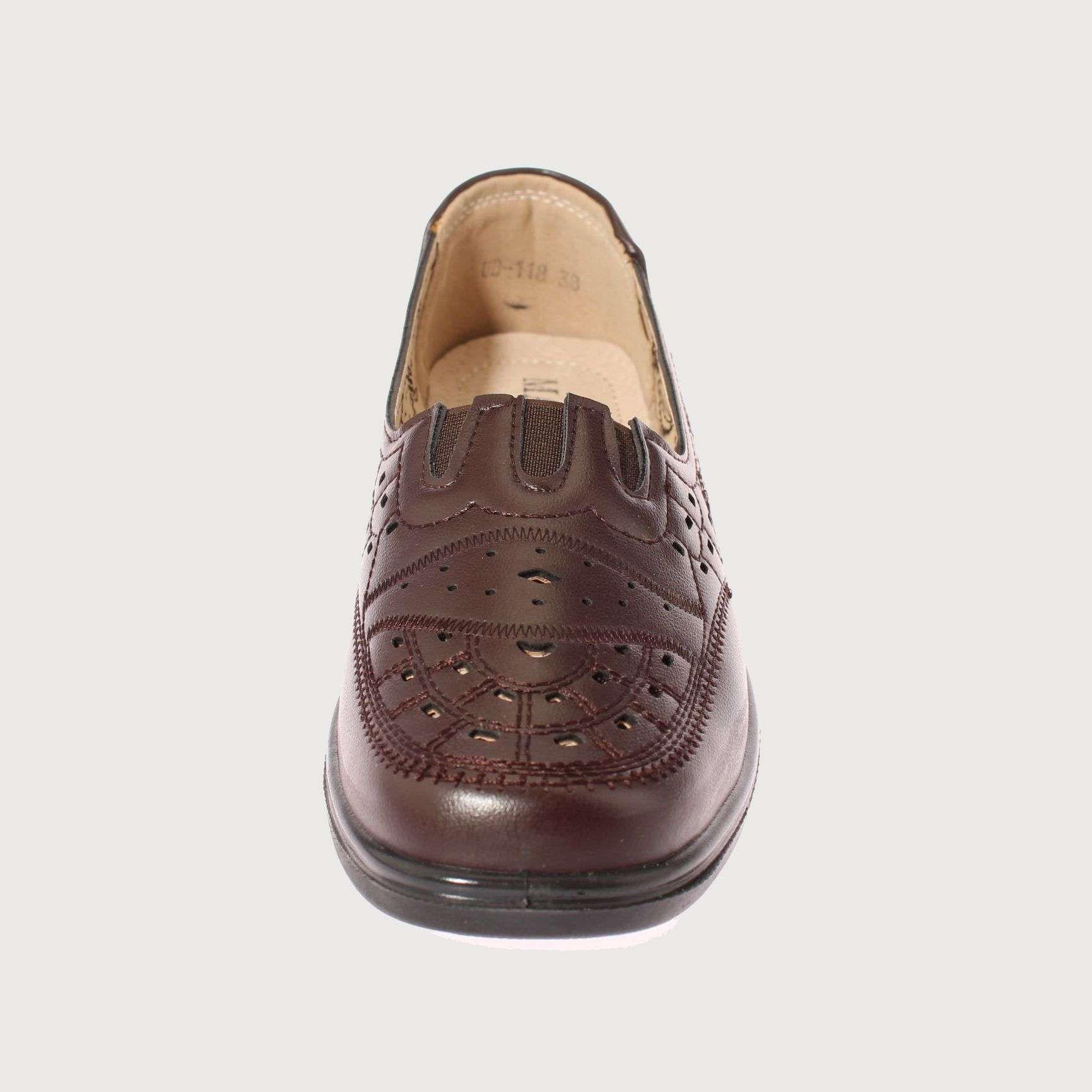 Mocasin Café Vía Franca Mujer Art: 5UB118BROWN-2