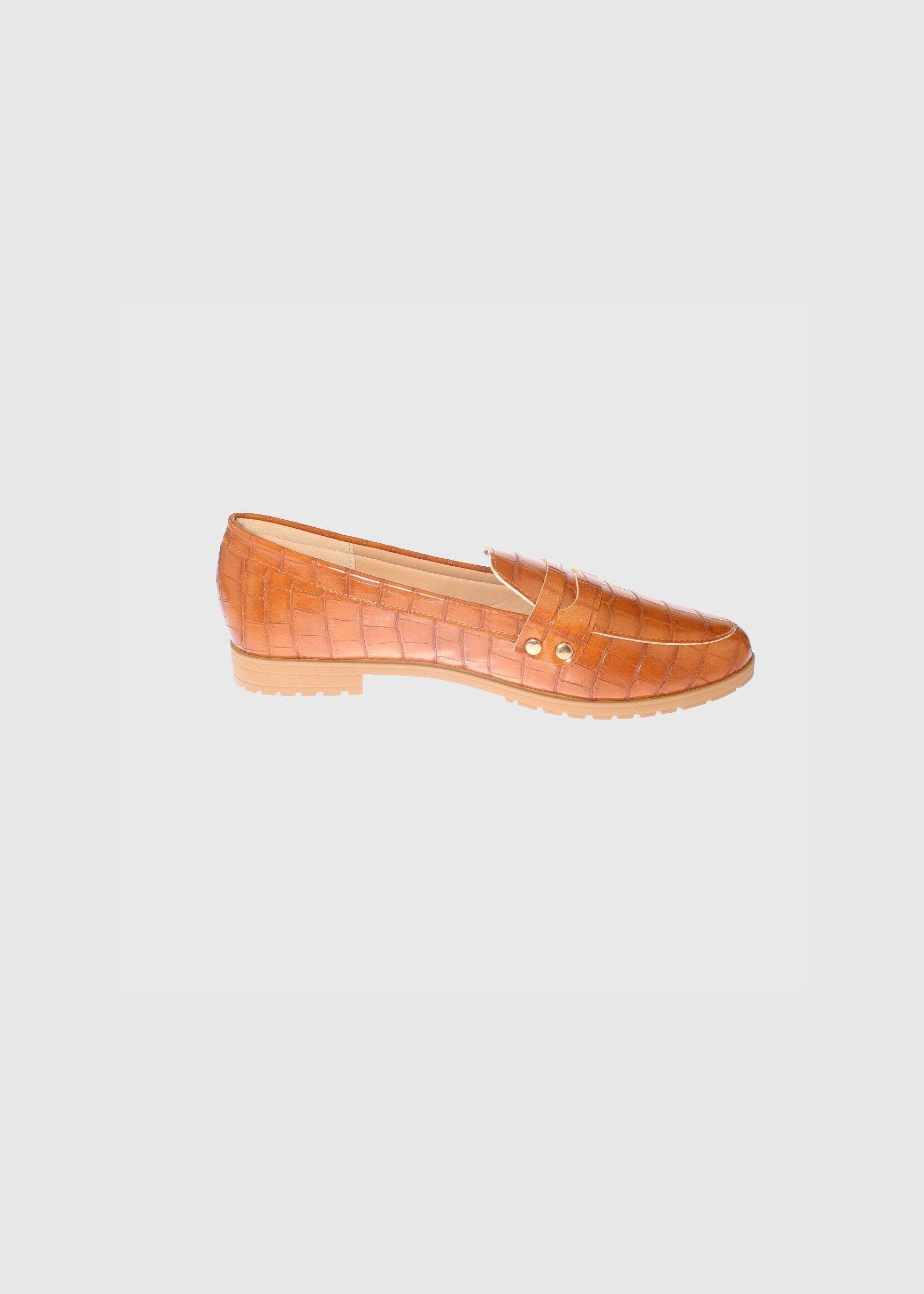 Mocasín Camello Vía Franca Mujer-3