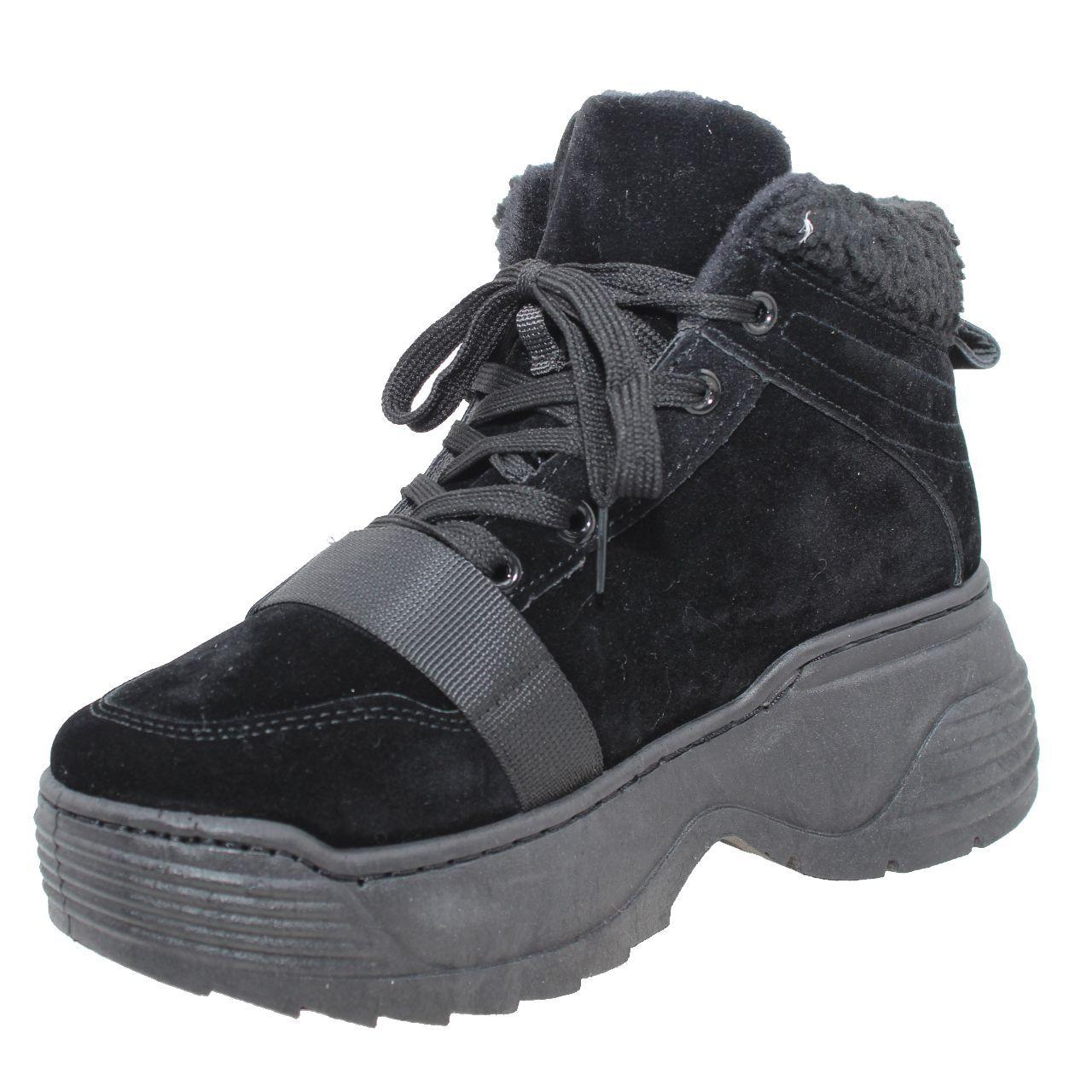 Zapatilla Negro Vía Franca Mujer-0