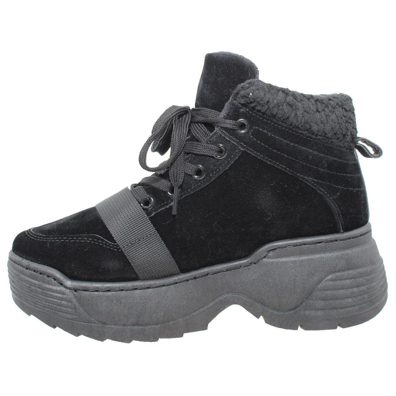 Zapatilla Negro Vía Franca Mujer-1