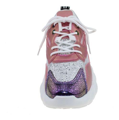 Zapatilla Rosa Vía Franca Mujer-6