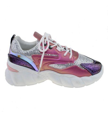 Zapatilla Rosa Vía Franca Mujer-7