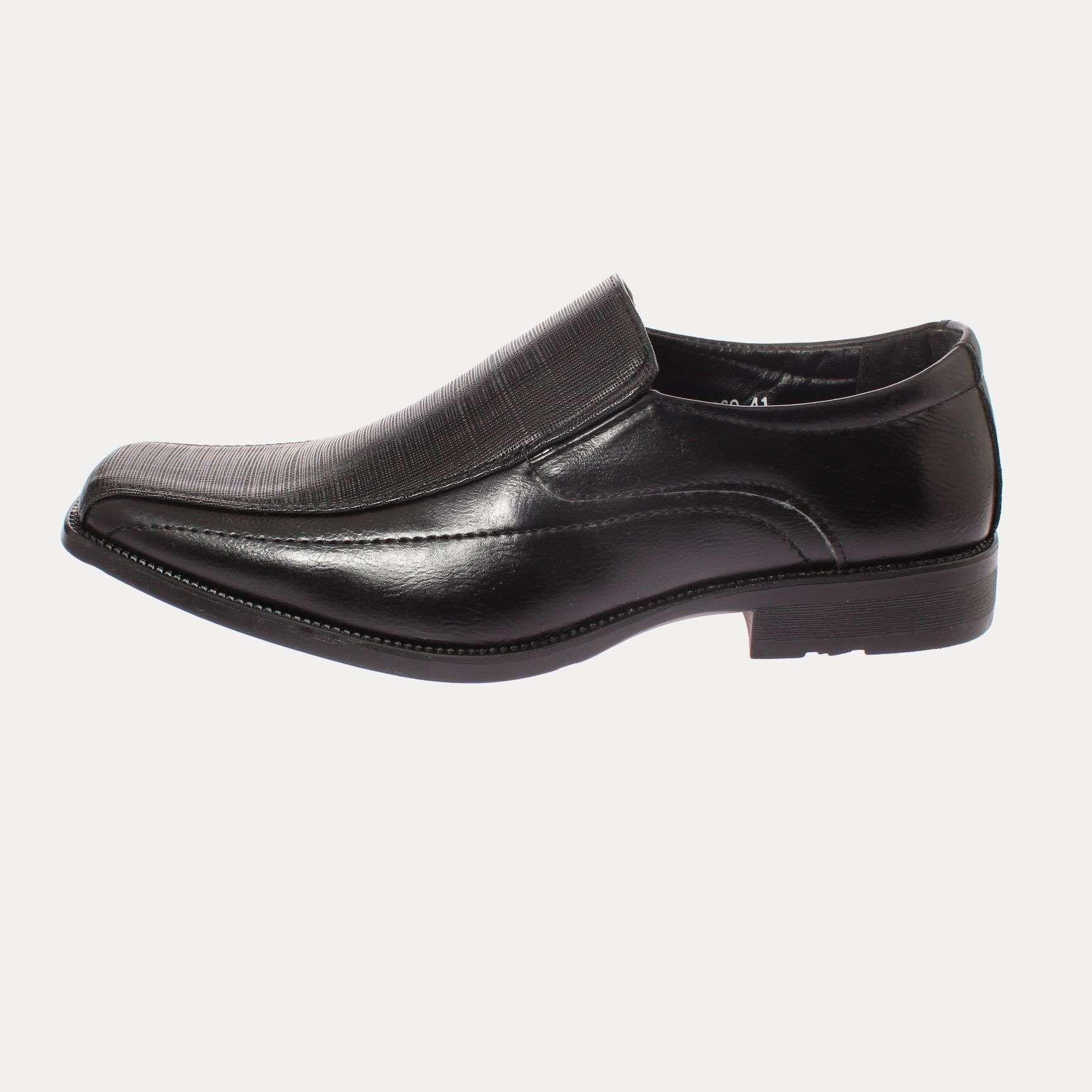Mocasín Negro Vía Franca Hombre Art: 8NPX260BLACK-1