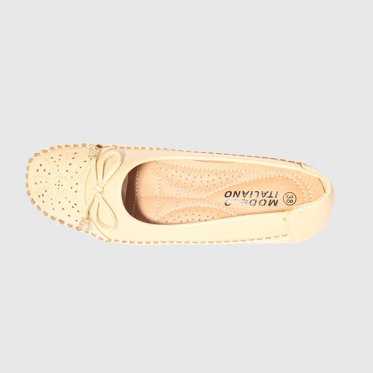 Mocasín Beige Vía Franca Mujer-4