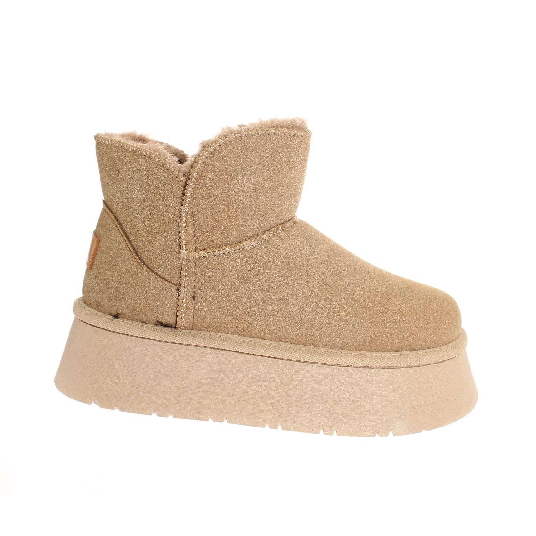 Botín invernal Beige Vía Franca Mujer Art: 5S501B1798BHBEIGE-1