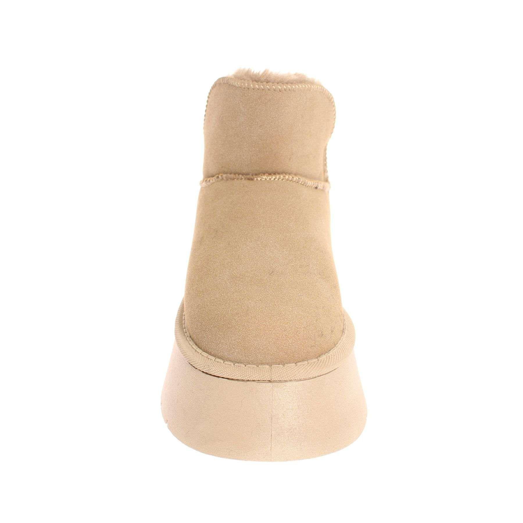 Botín invernal Beige Vía Franca Mujer Art: 5S501B1798BHBEIGE-2
